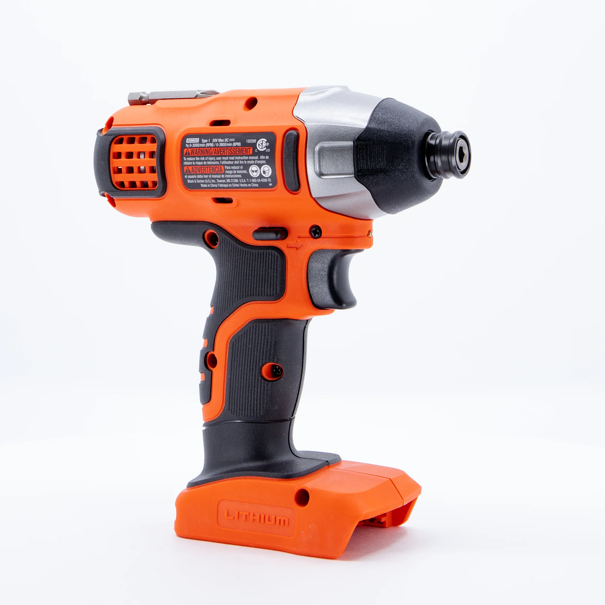 20V MAX* POWERCONNECT™ Cordless Impact Driver, Battery and Charger Not Included - Image 24