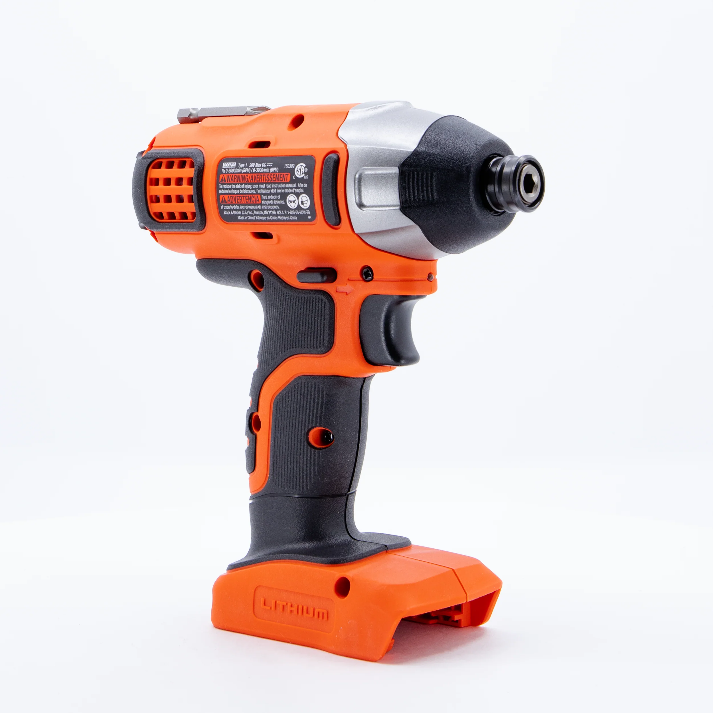 20V MAX* POWERCONNECT™ Cordless Impact Driver, Battery and Charger Not Included - Image 25