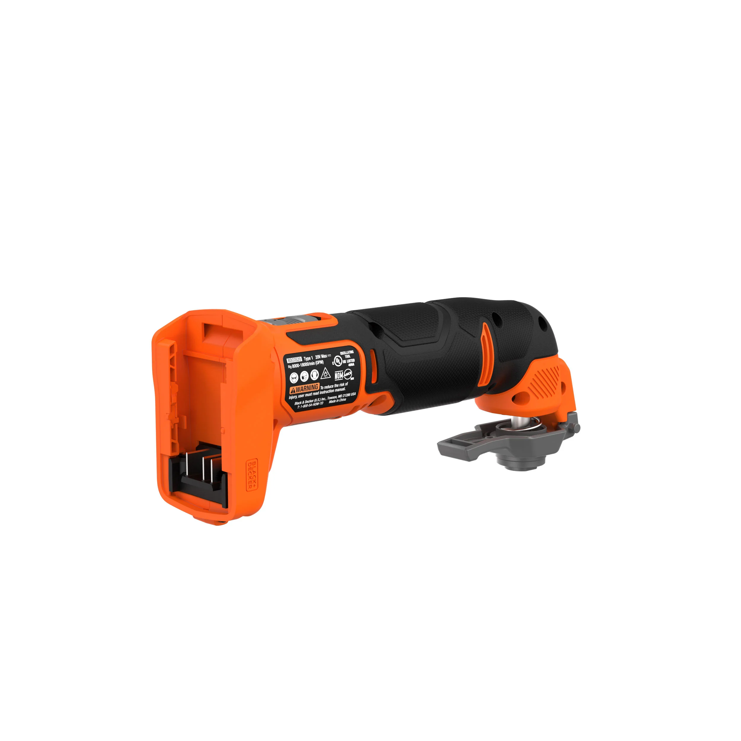 20V MAX* POWERCONNECT™ Cordless Oscillating Multi-Tool, Battery and Charger Not Included - Image 17