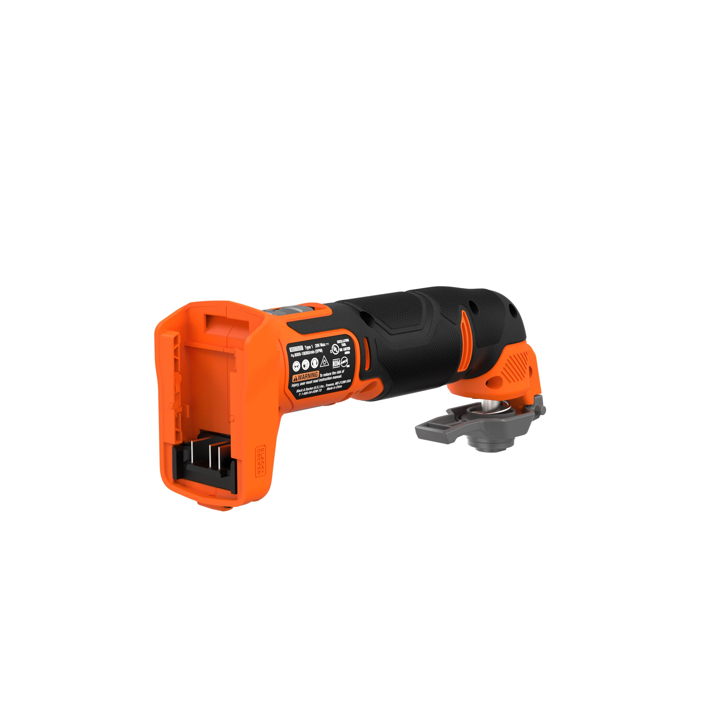 20V MAX* POWERCONNECT™ Cordless Oscillating Multi-Tool, Battery and Charger Not Included - Image 18