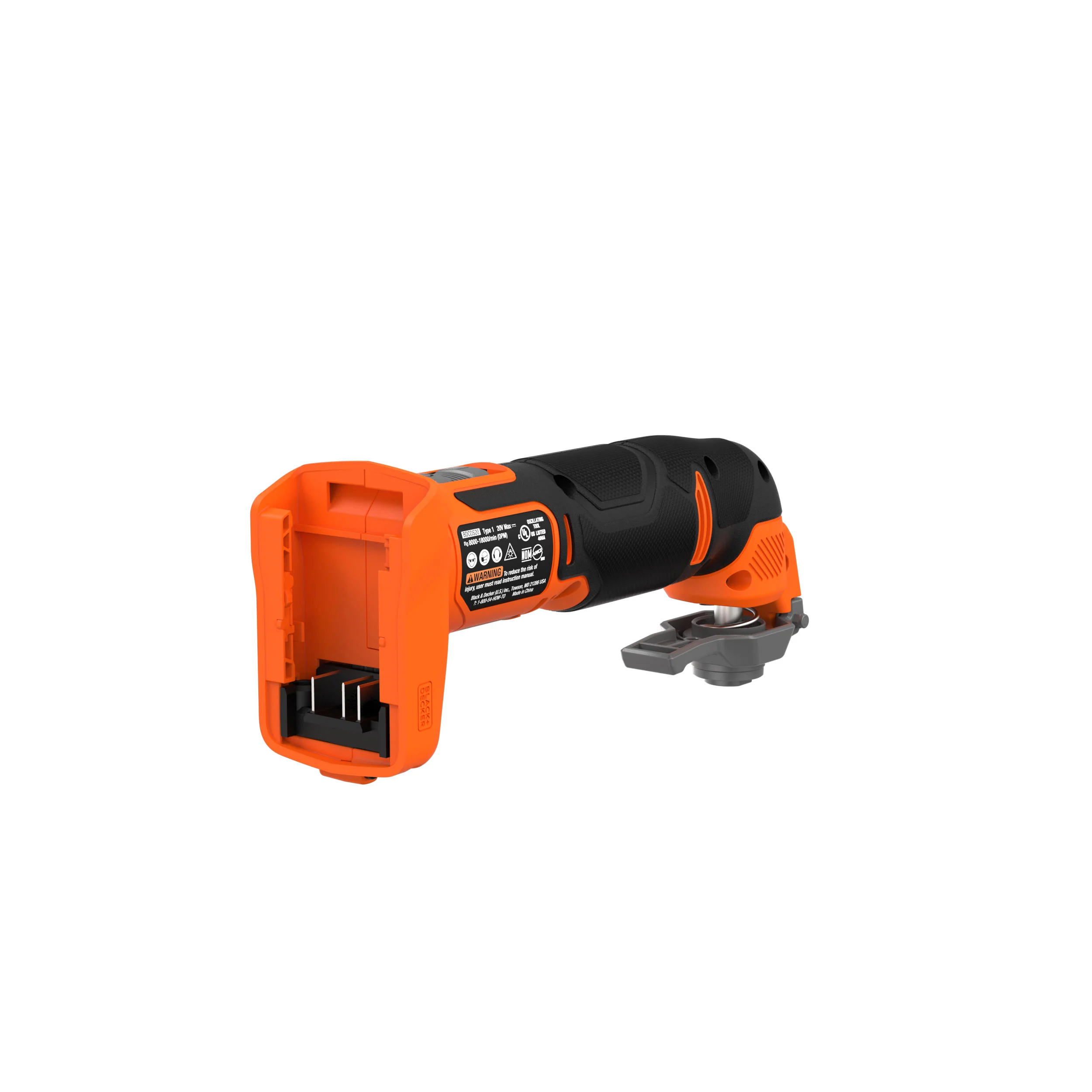 20V MAX* POWERCONNECT™ Cordless Oscillating Multi-Tool, Battery and Charger Not Included - Image 19