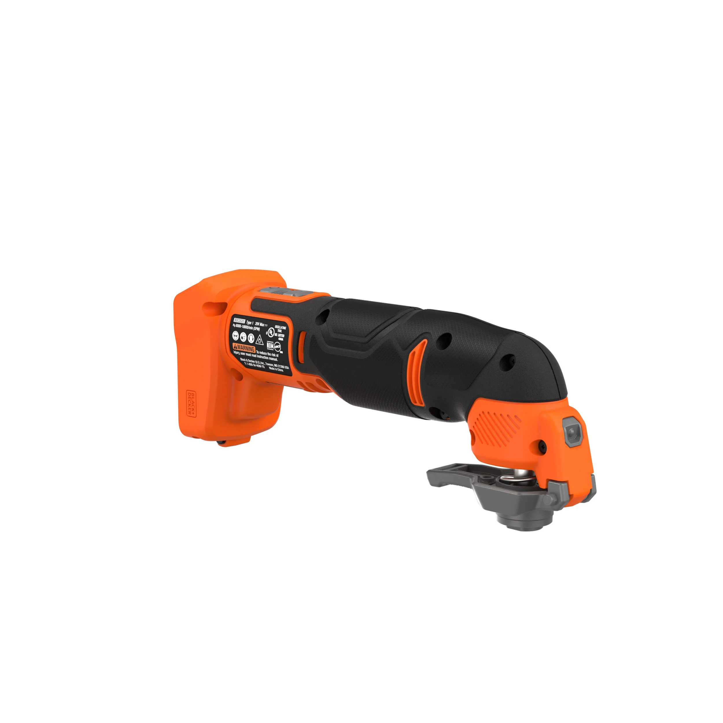 20V MAX* POWERCONNECT™ Cordless Oscillating Multi-Tool, Battery and Charger Not Included - Image 4