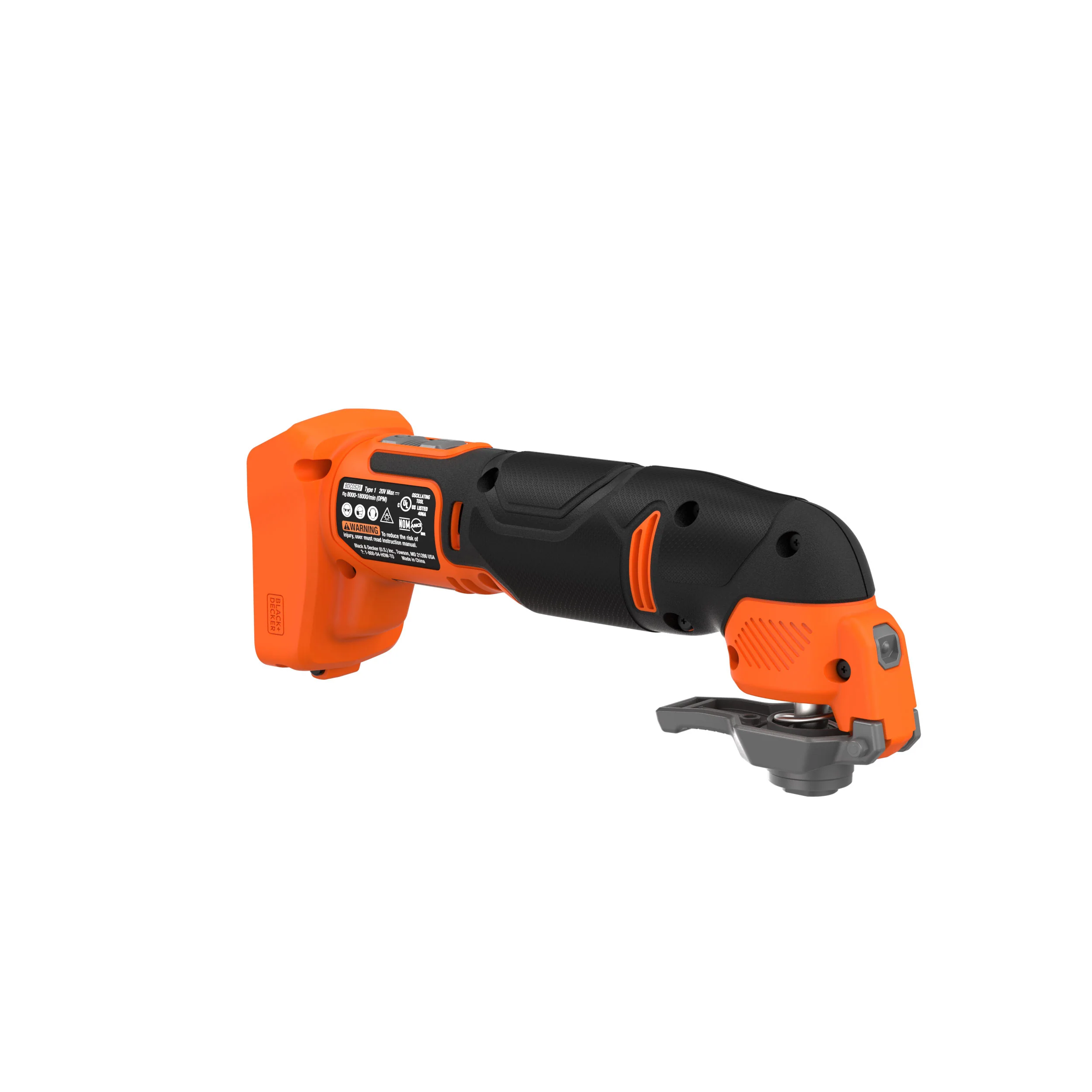 20V MAX* POWERCONNECT™ Cordless Oscillating Multi-Tool, Battery and Charger Not Included - Image 5