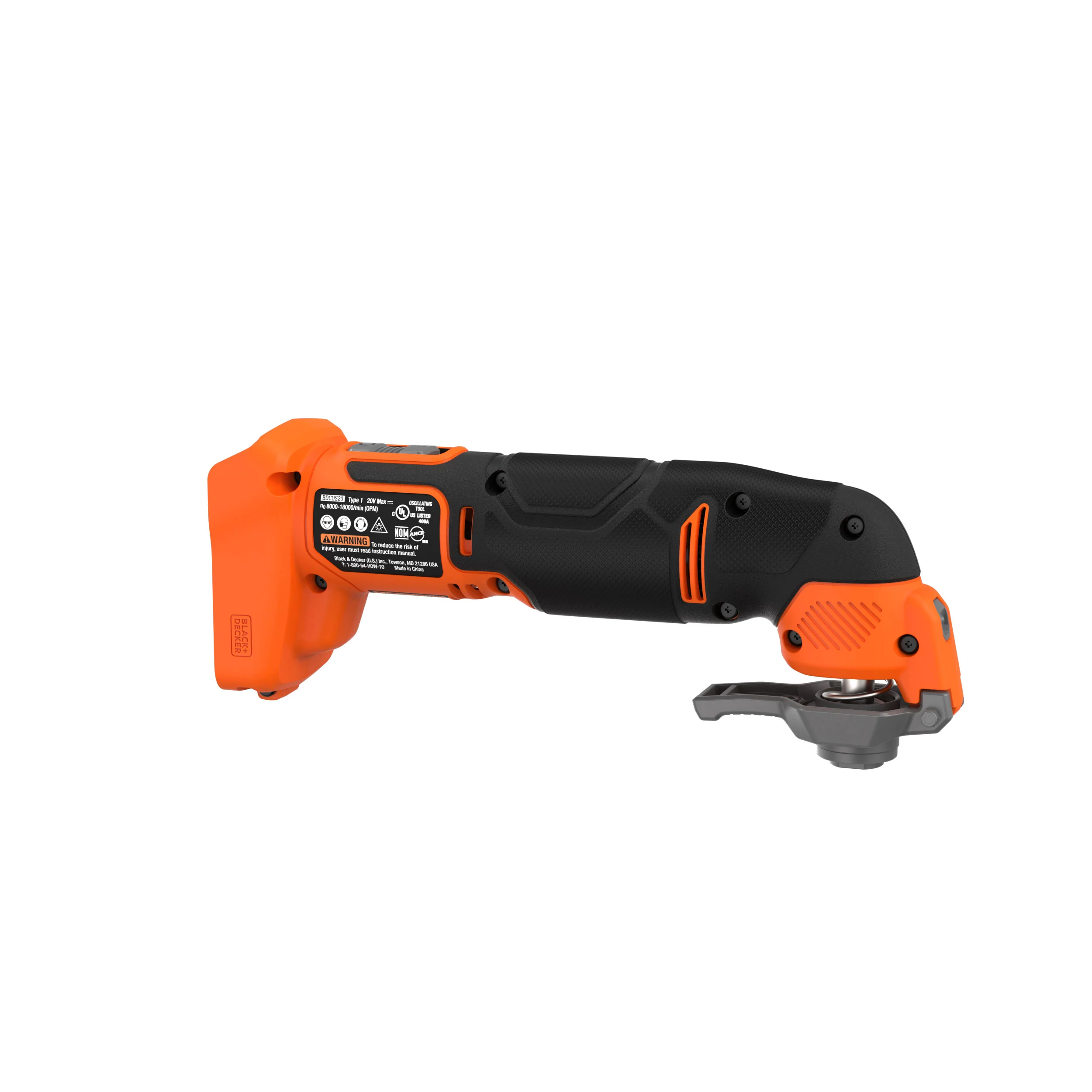 20V MAX* POWERCONNECT™ Cordless Oscillating Multi-Tool, Battery and Charger Not Included - Image 60