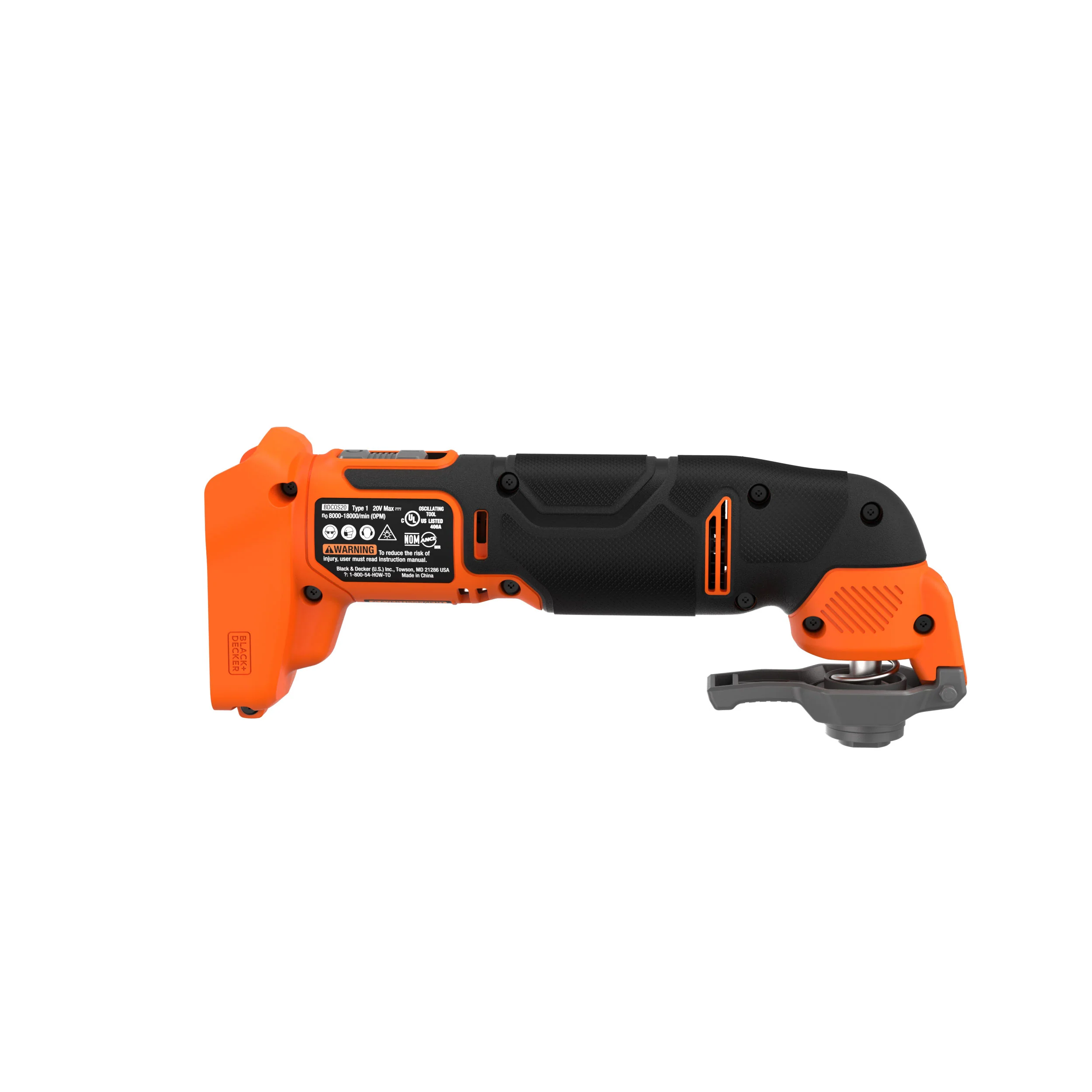20V MAX* POWERCONNECT™ Cordless Oscillating Multi-Tool, Battery and Charger Not Included - Image 61
