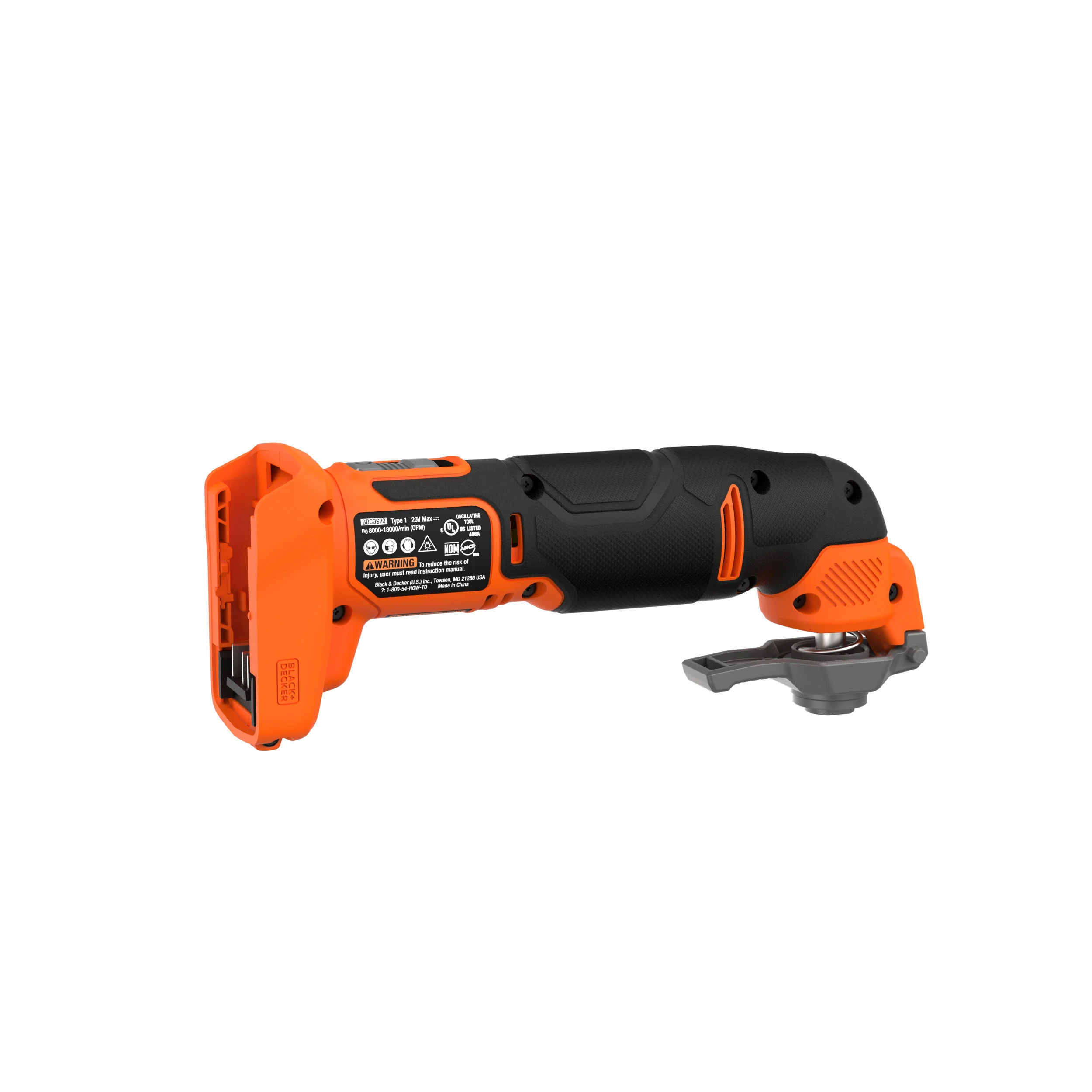 20V MAX* POWERCONNECT™ Cordless Oscillating Multi-Tool, Battery and Charger Not Included - Image 62