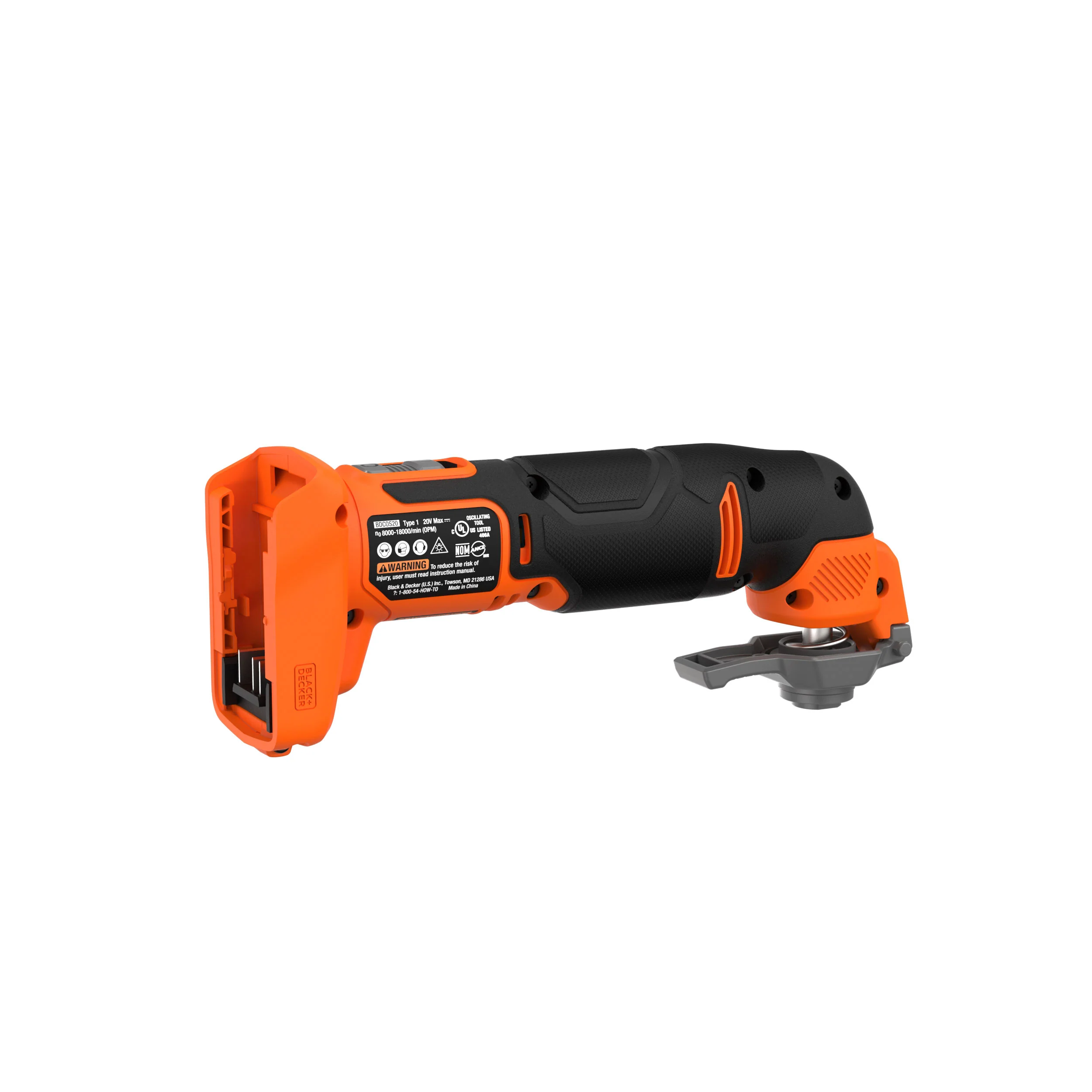 20V MAX* POWERCONNECT™ Cordless Oscillating Multi-Tool, Battery and Charger Not Included - Image 63