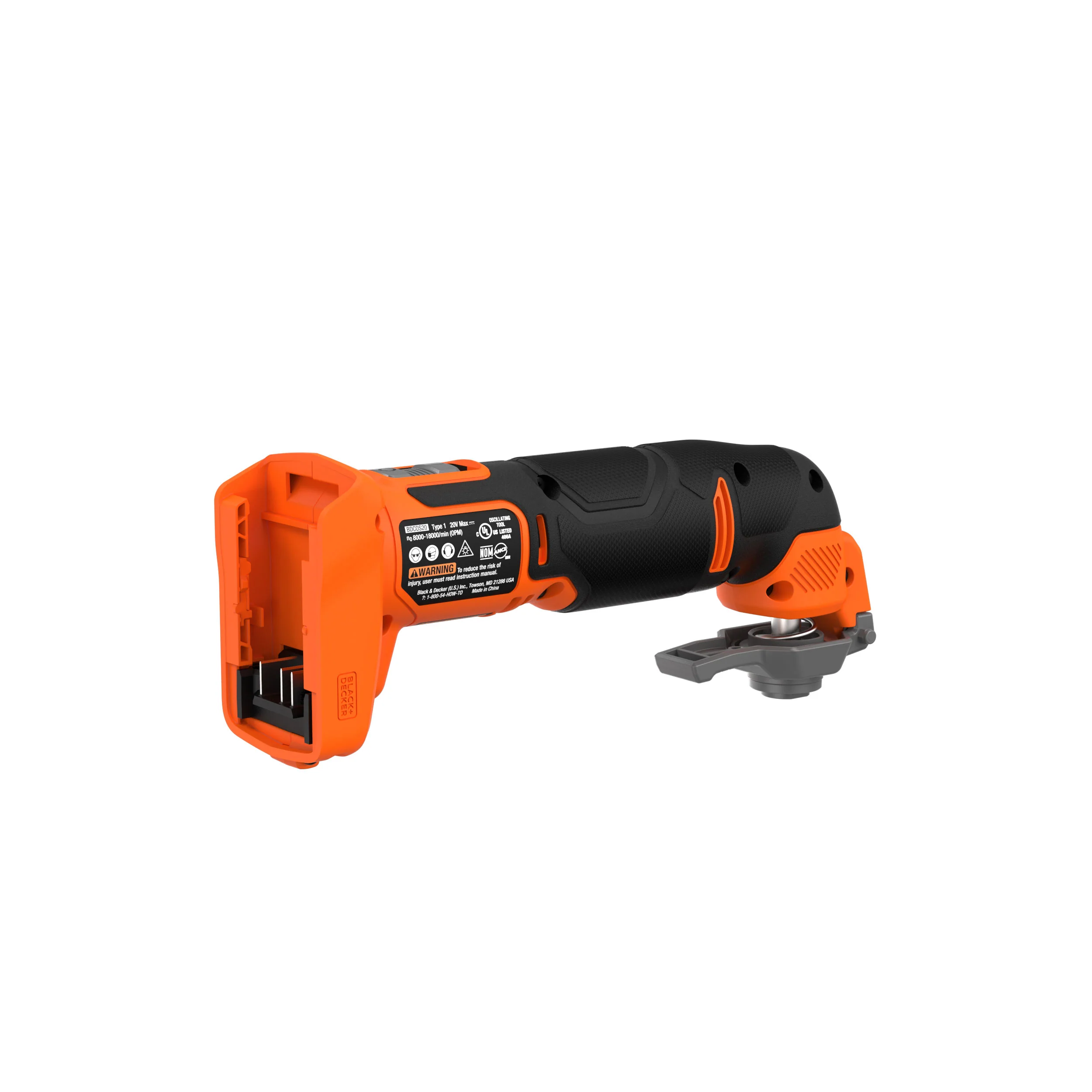 20V MAX* POWERCONNECT™ Cordless Oscillating Multi-Tool, Battery and Charger Not Included - Image 64