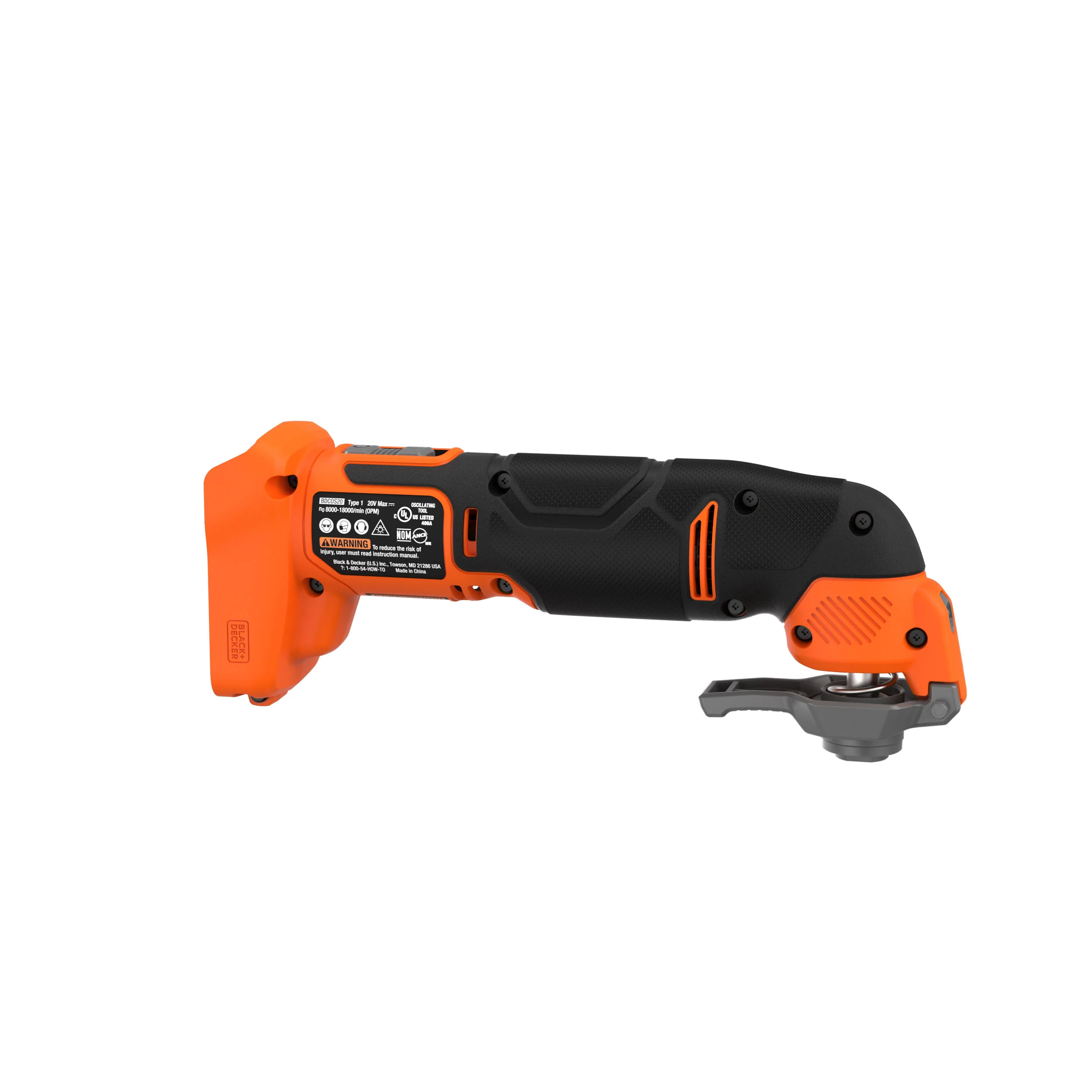 20V MAX* POWERCONNECT™ Cordless Oscillating Multi-Tool, Battery and Charger Not Included - Image 9