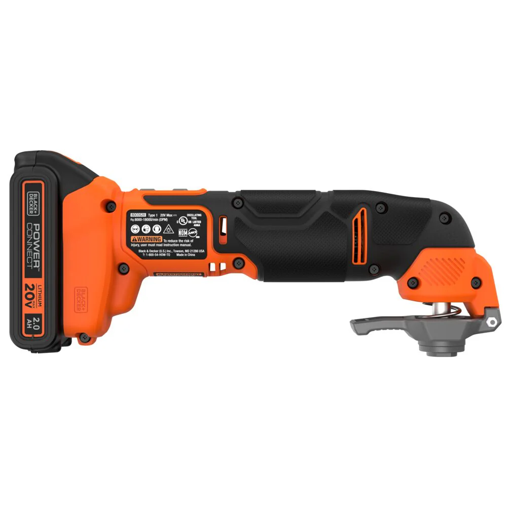 20V MAX* POWERCONNECT™ Cordless Oscillating Multi-Tool, Battery and Charger Included - Image 2