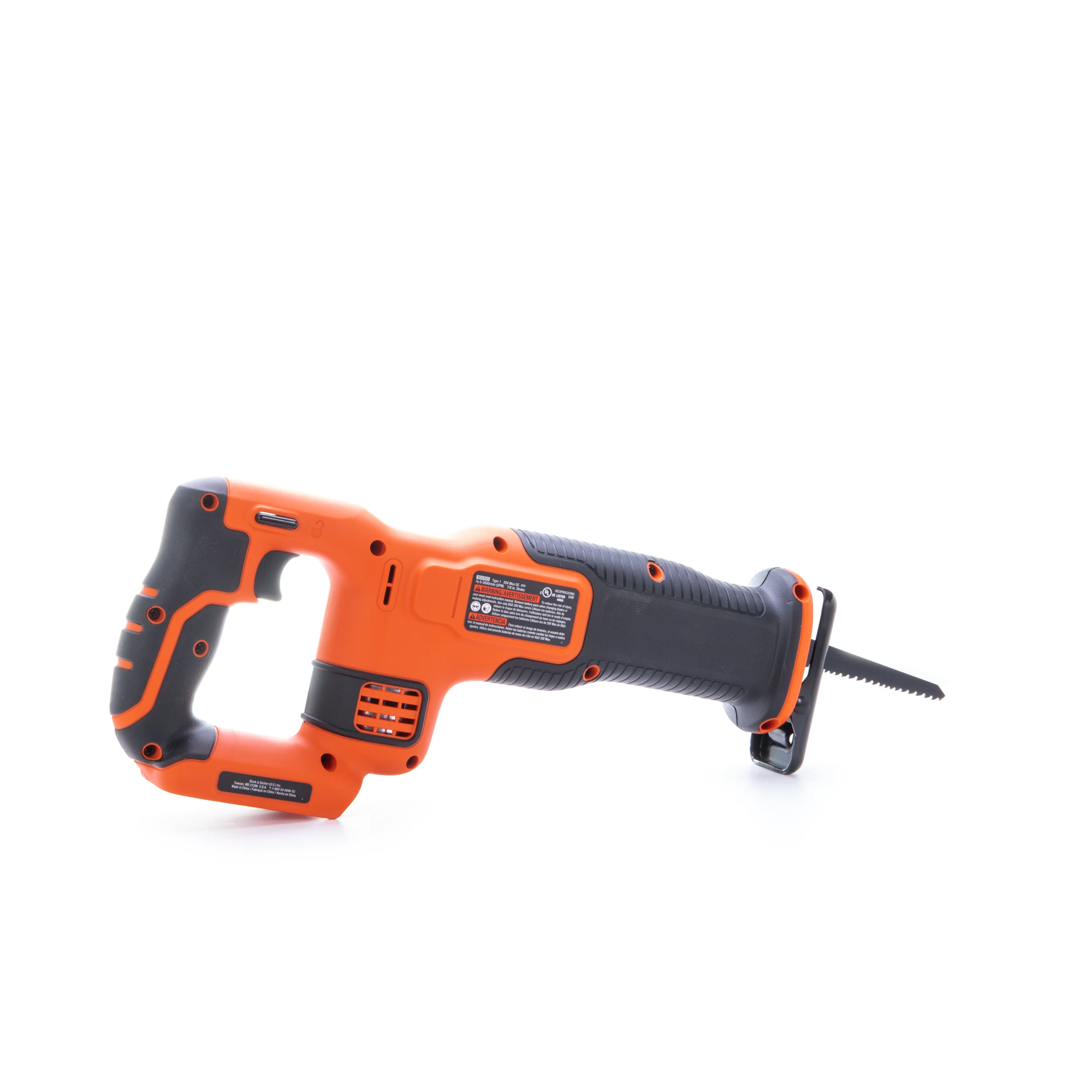 20V MAX* POWERCONNECT™ Cordless 7/8 in. Reciprocating Saw, Battery and Charger Not Included - Image 20
