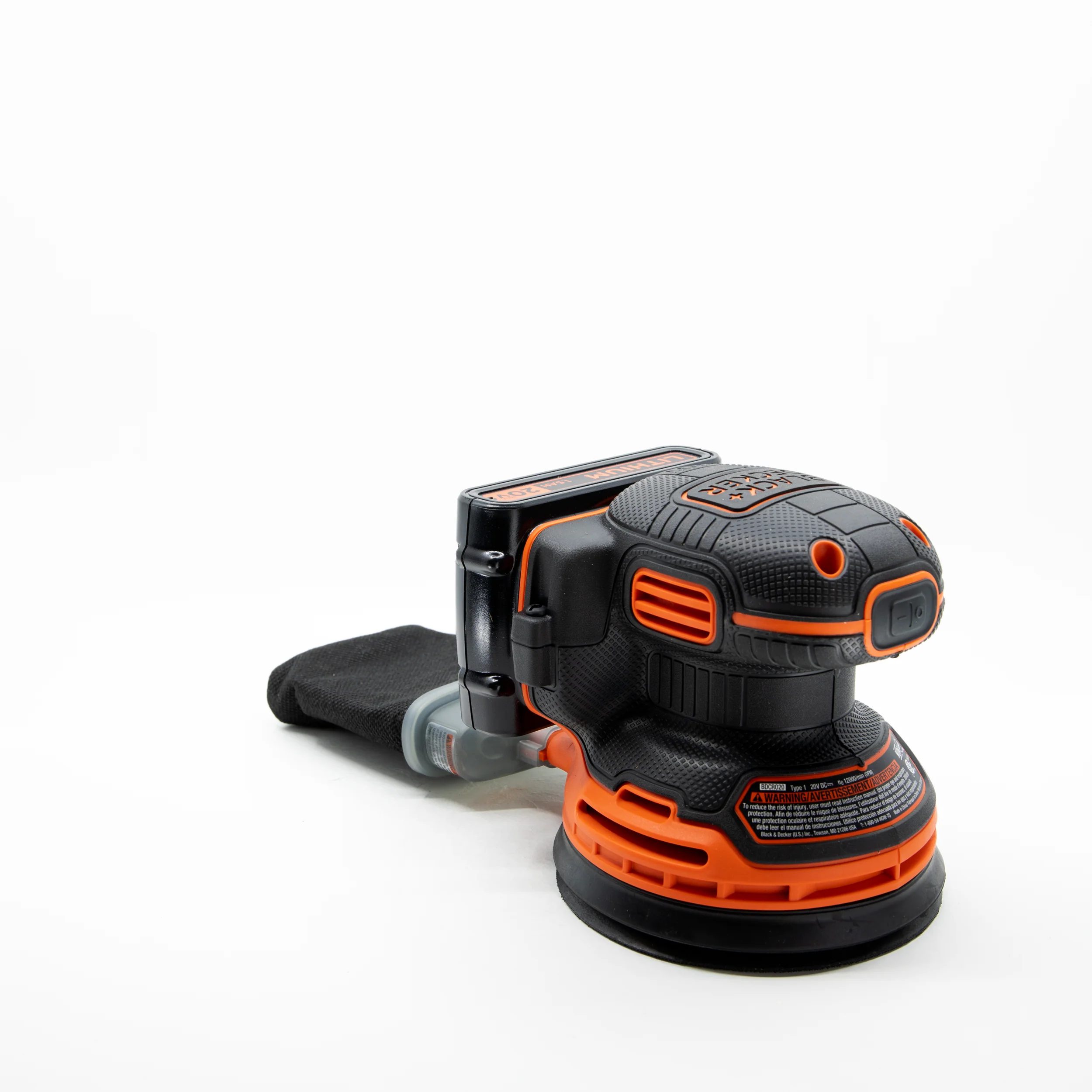 20V MAX* POWERCONNECT™ Cordless Random Orbital Sander, Battery and Charger Included - Image 10
