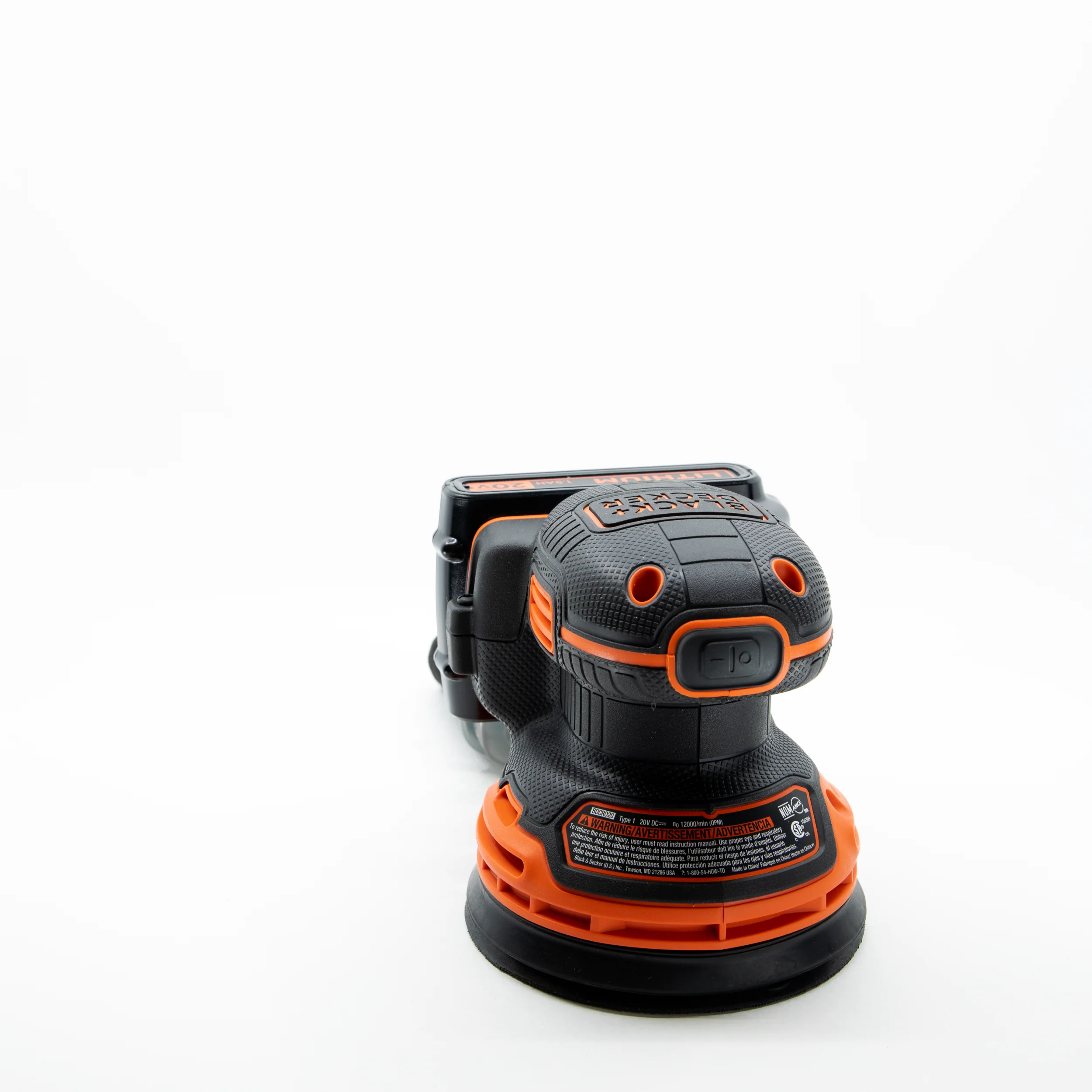 20V MAX* POWERCONNECT™ Cordless Random Orbital Sander, Battery and Charger Included - Image 13