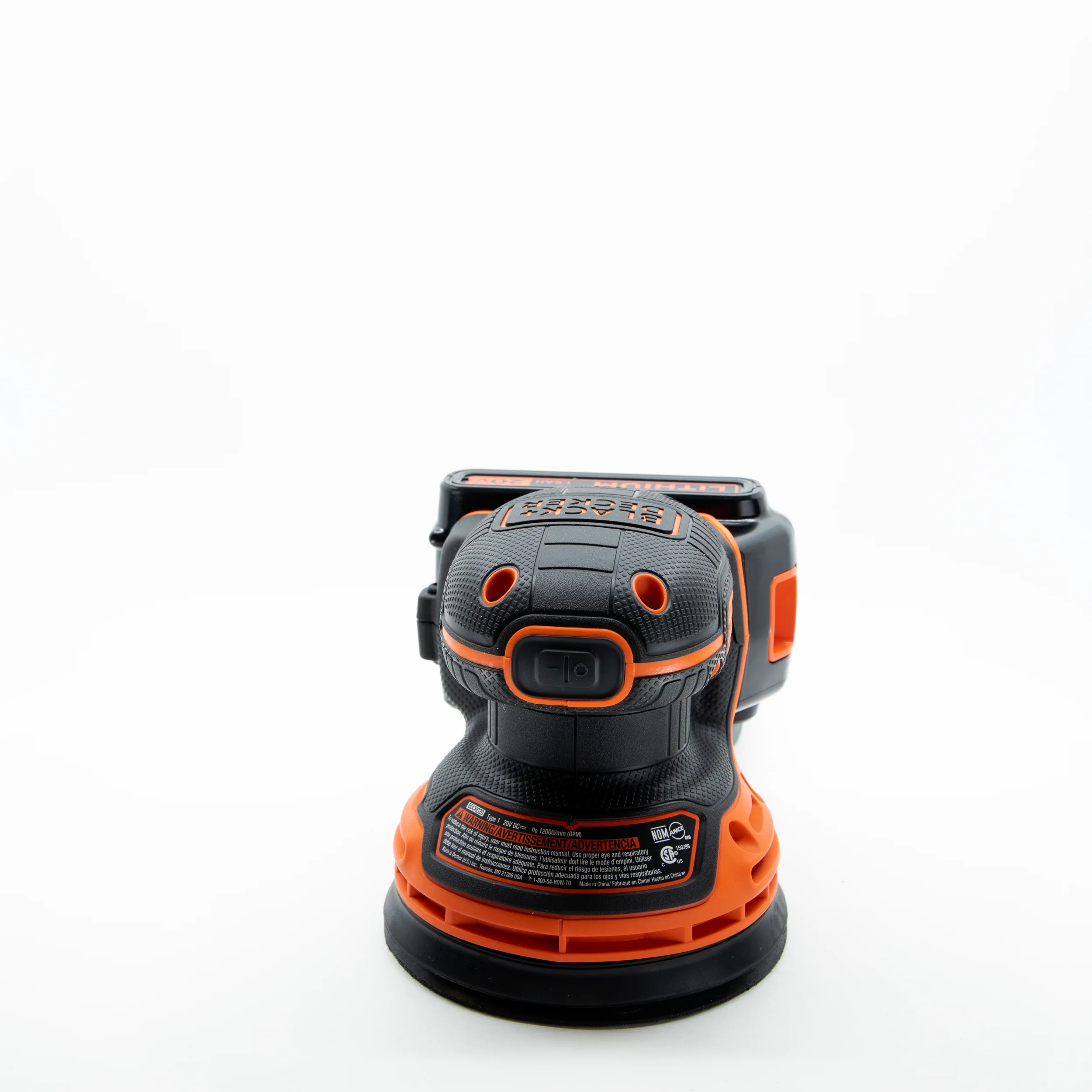 20V MAX* POWERCONNECT™ Cordless Random Orbital Sander, Battery and Charger Included - Image 15