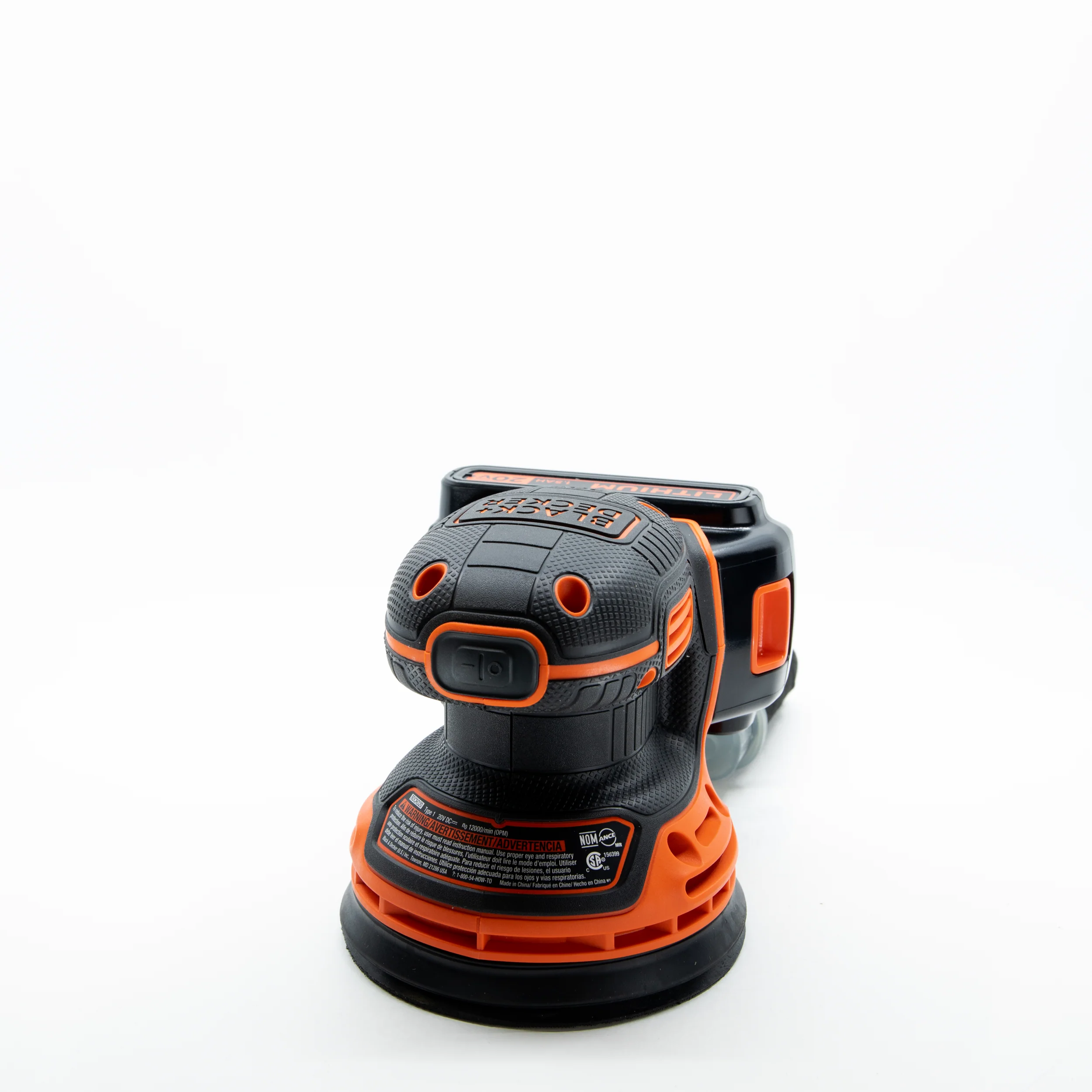 20V MAX* POWERCONNECT™ Cordless Random Orbital Sander, Battery and Charger Included - Image 16