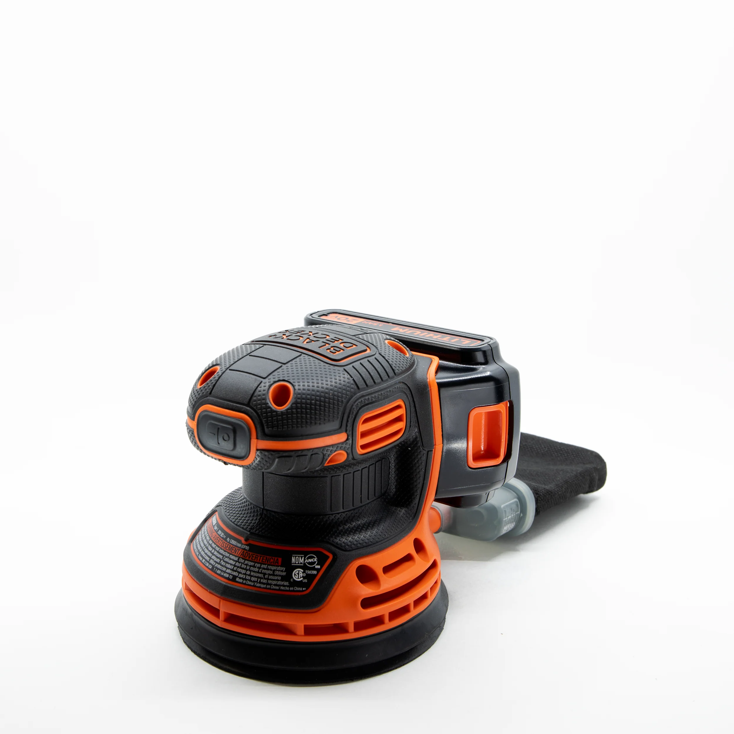 20V MAX* POWERCONNECT™ Cordless Random Orbital Sander, Battery and Charger Included - Image 18