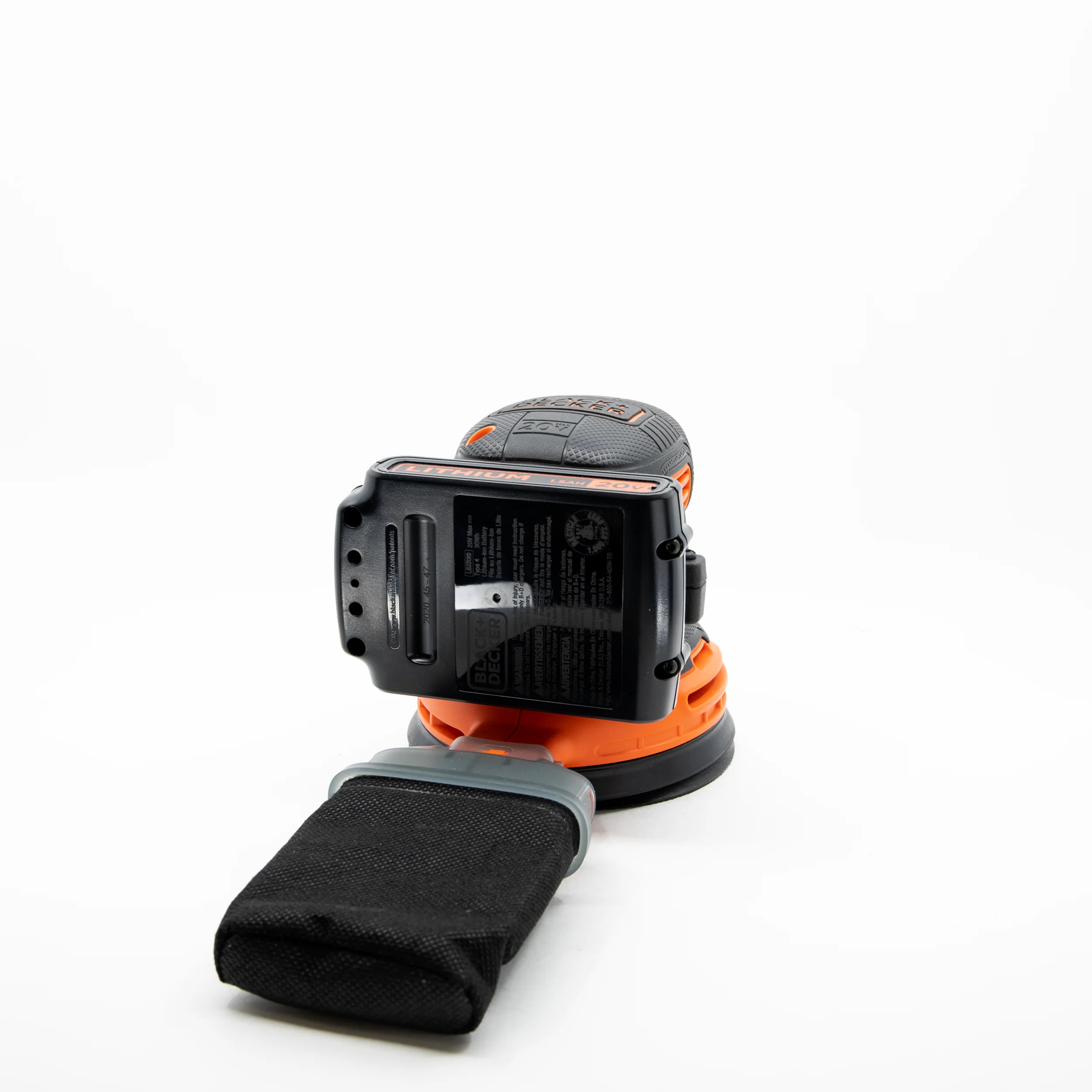 20V MAX* POWERCONNECT™ Cordless Random Orbital Sander, Battery and Charger Included - Image 34