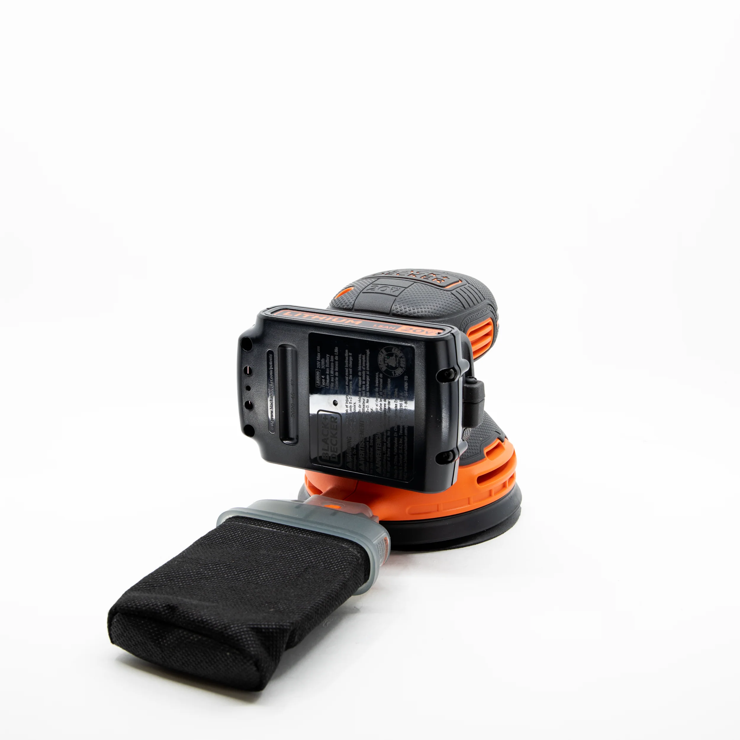 20V MAX* POWERCONNECT™ Cordless Random Orbital Sander, Battery and Charger Included - Image 35