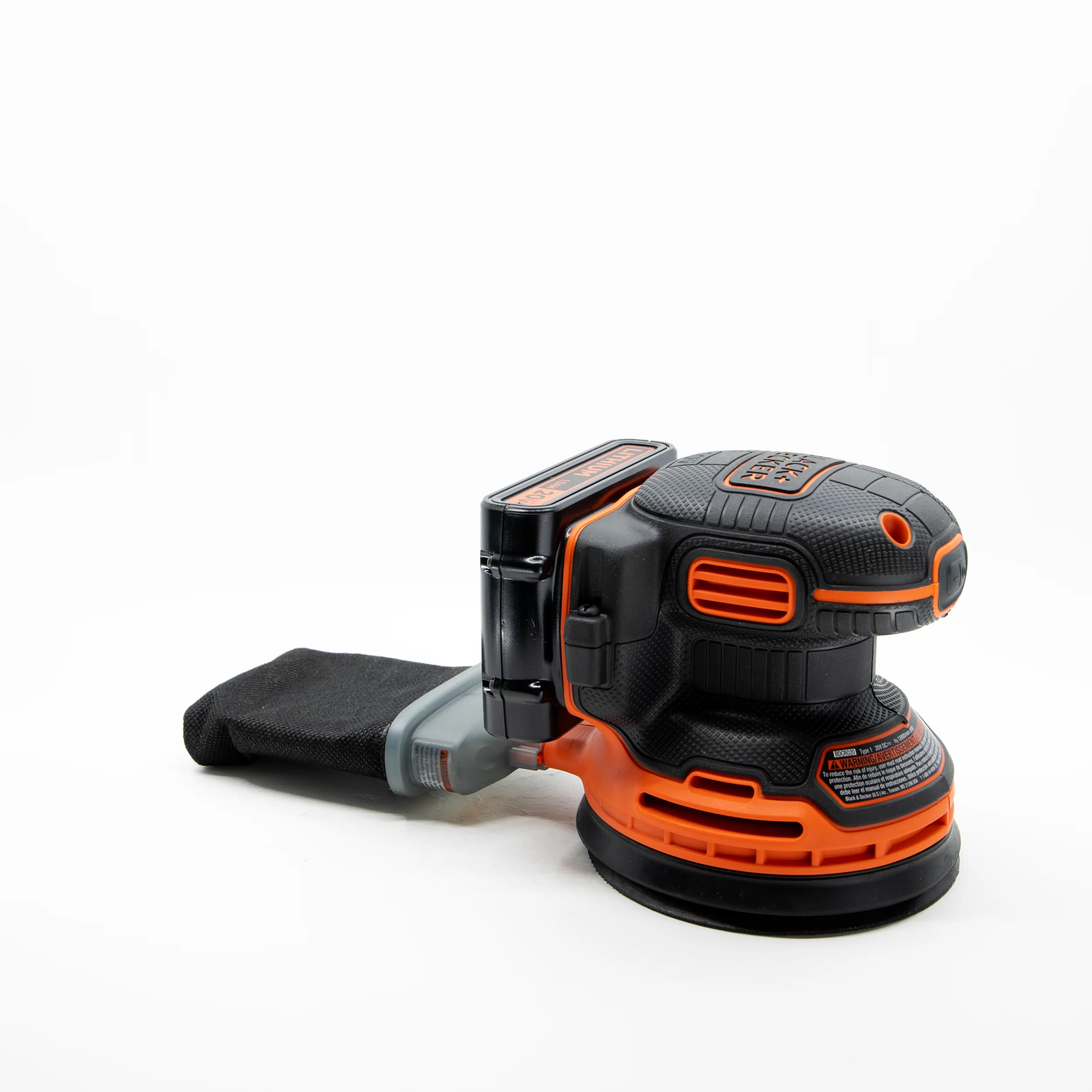 20V MAX* POWERCONNECT™ Cordless Random Orbital Sander, Battery and Charger Included - Image 8