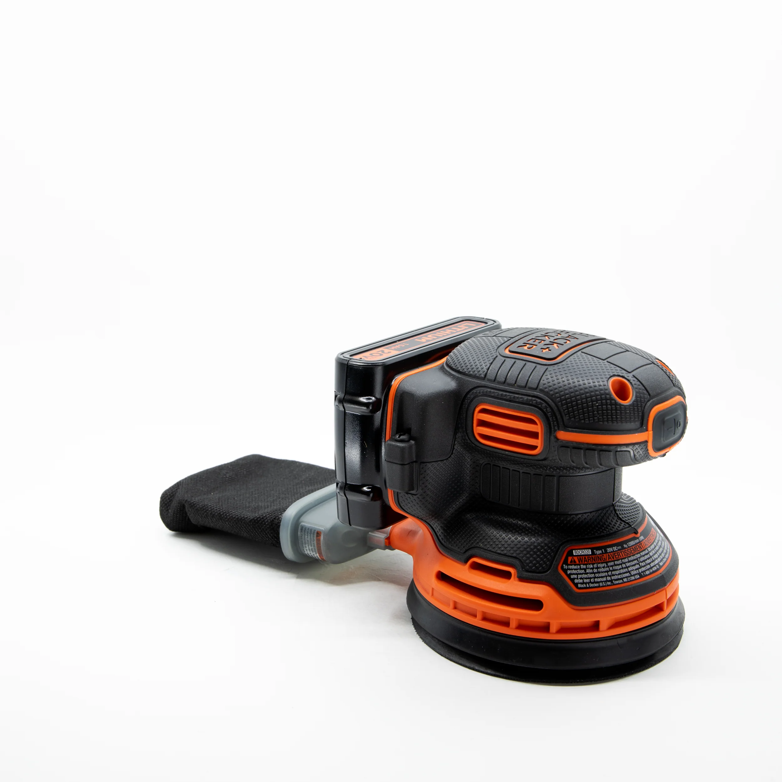 20V MAX* POWERCONNECT™ Cordless Random Orbital Sander, Battery and Charger Included - Image 9