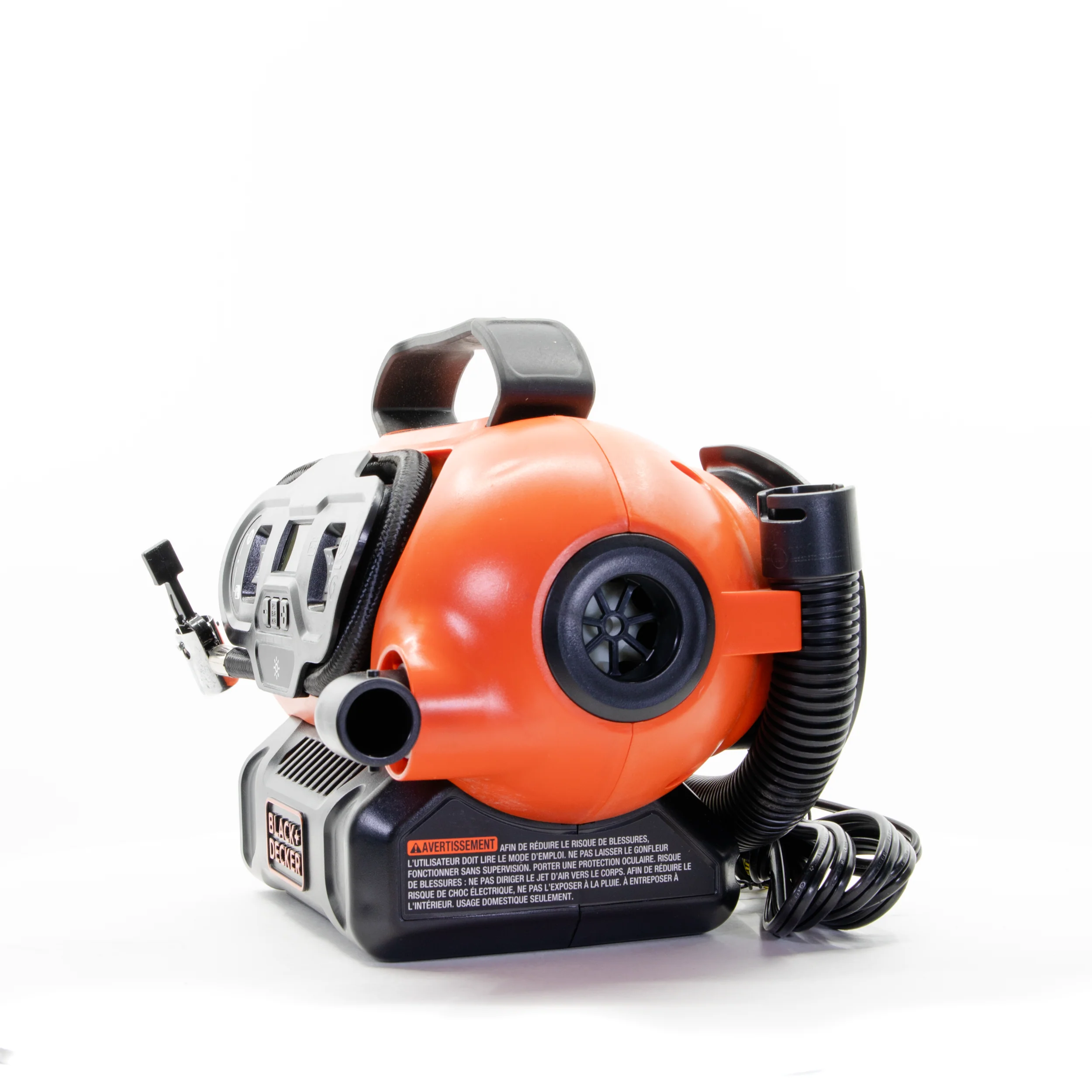 20V MAX* Cordless Tire Inflator, Cordless & Corded Power, Tool Only - Image 12