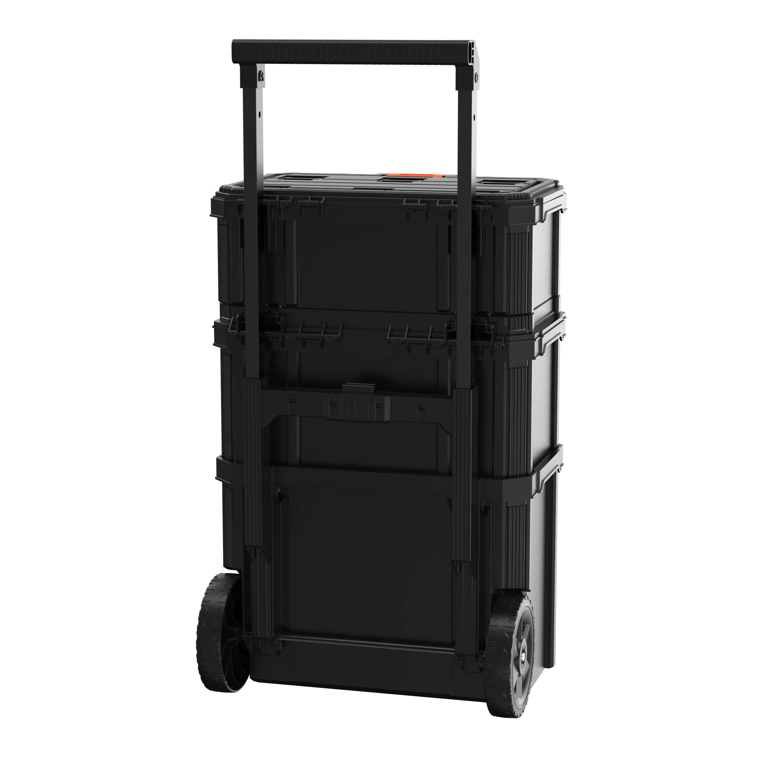 Stackable Storage System - 3 Piece Set (Small, Deep Toolbox, and Rolling Tote) - Image 36