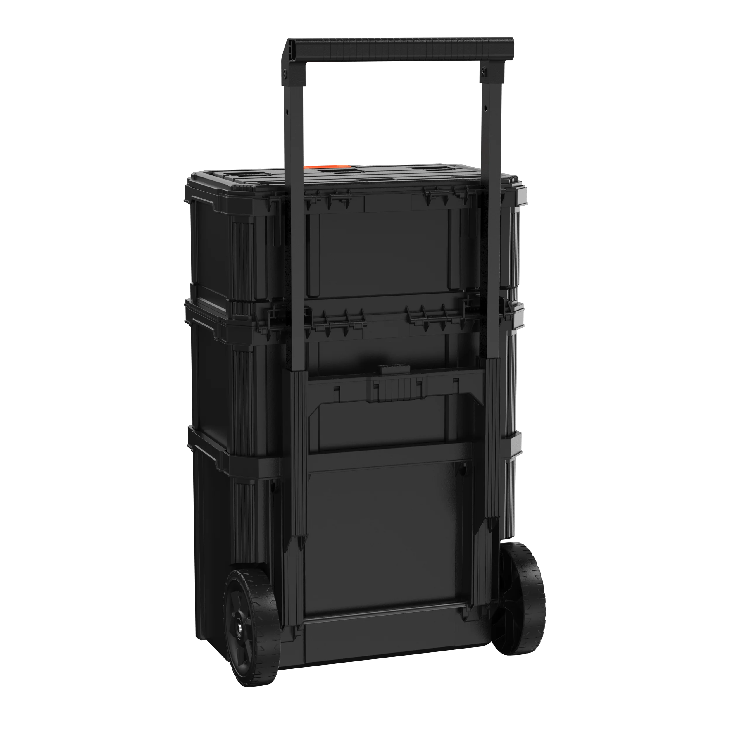 Stackable Storage System - 3 Piece Set (Small, Deep Toolbox, and Rolling Tote) - Image 40