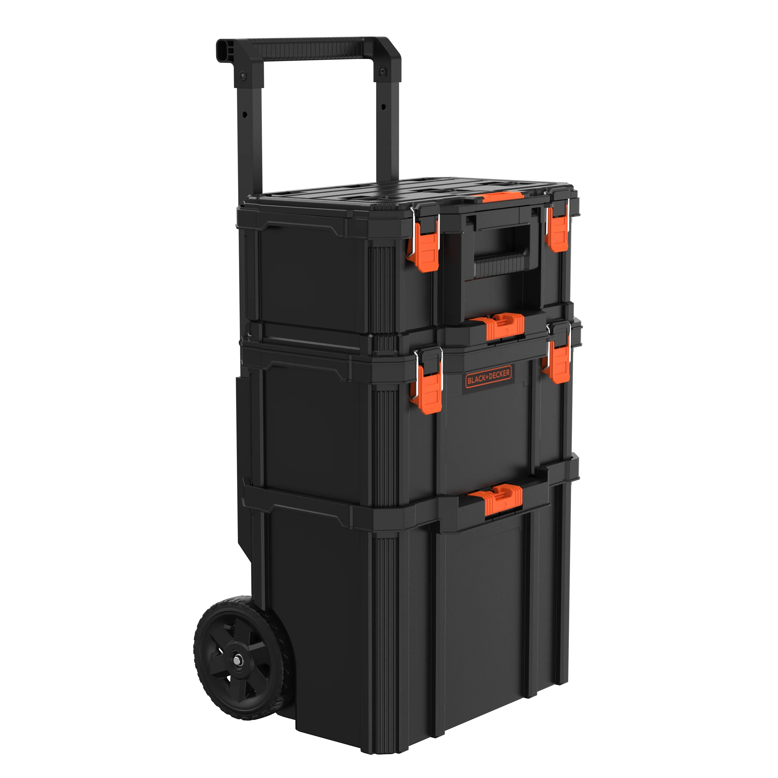 Stackable Storage System - 3 Piece Set (Small, Deep Toolbox, and Rolling Tote) - Image 54