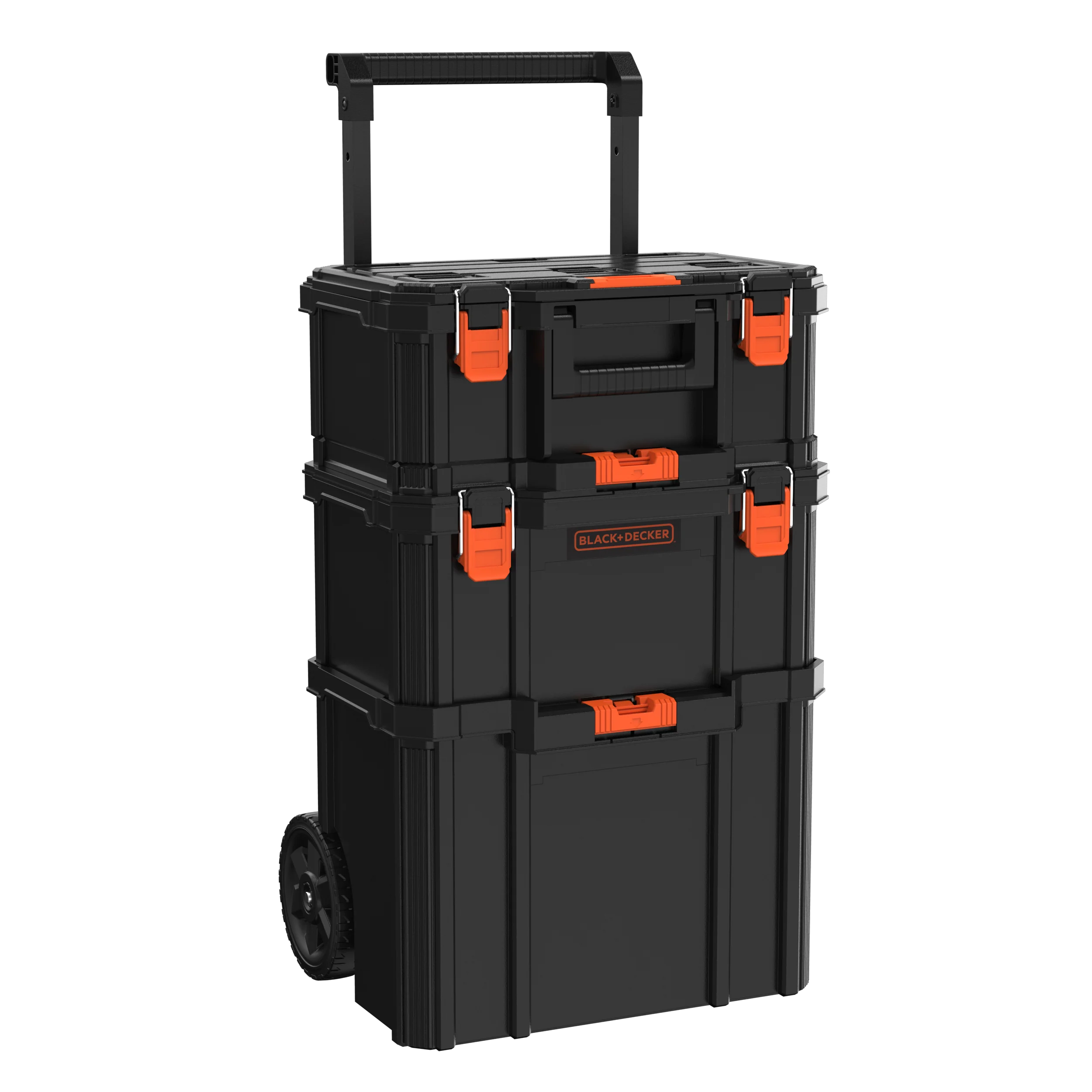 Stackable Storage System - 3 Piece Set (Small, Deep Toolbox, and Rolling Tote) - Image 69