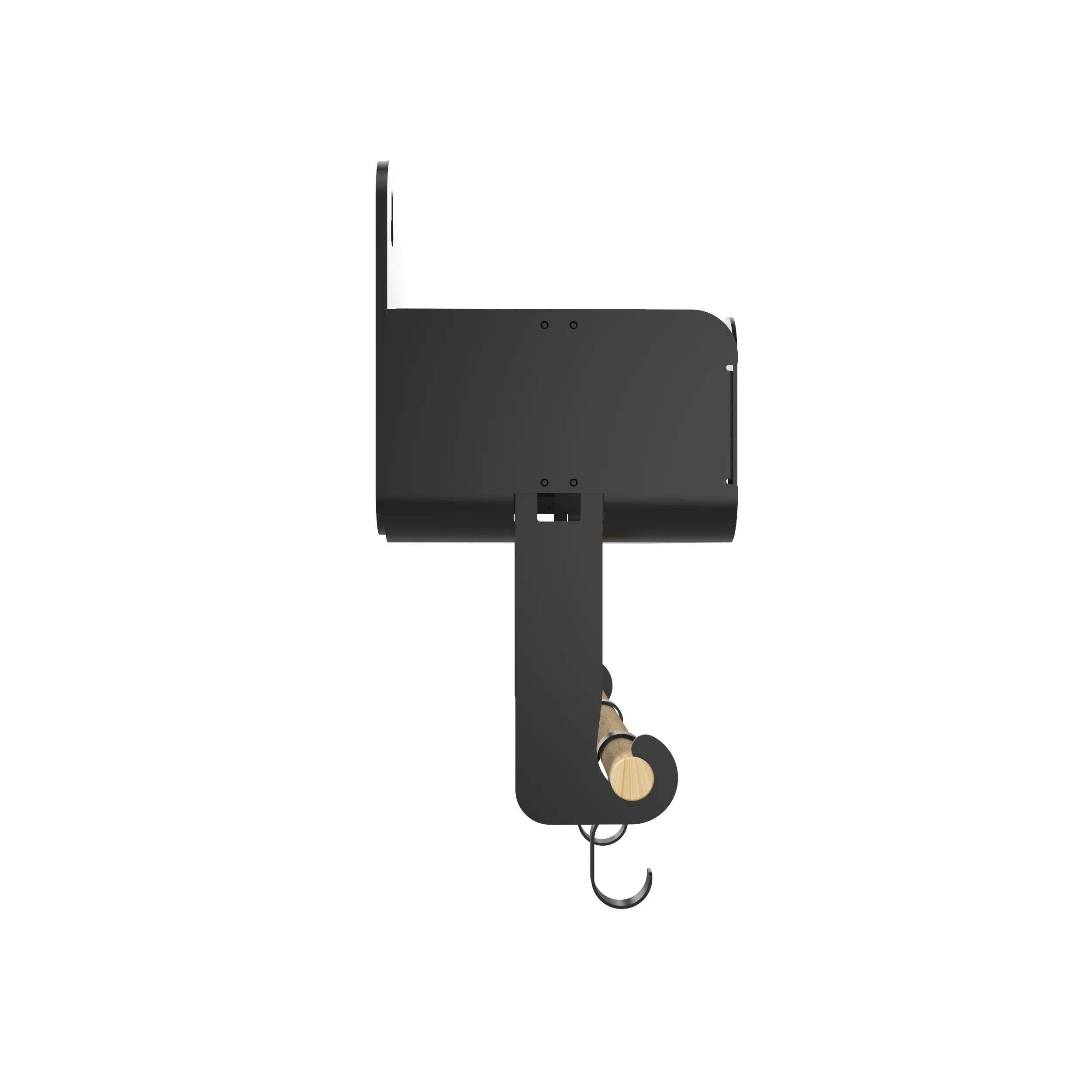 Black Hanging / Magnetic Rack System-Shelf W/Brackets - Image 22