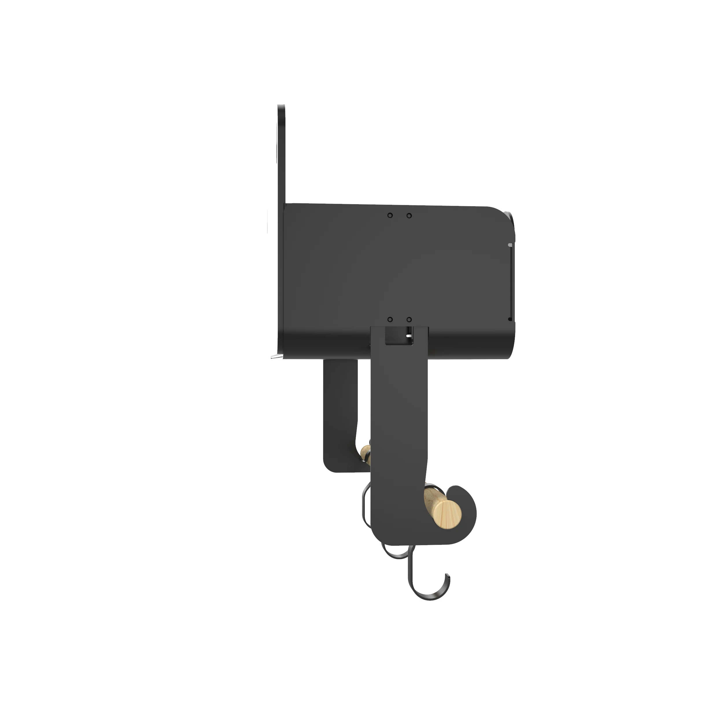 Black Hanging / Magnetic Rack System-Shelf W/Brackets - Image 23