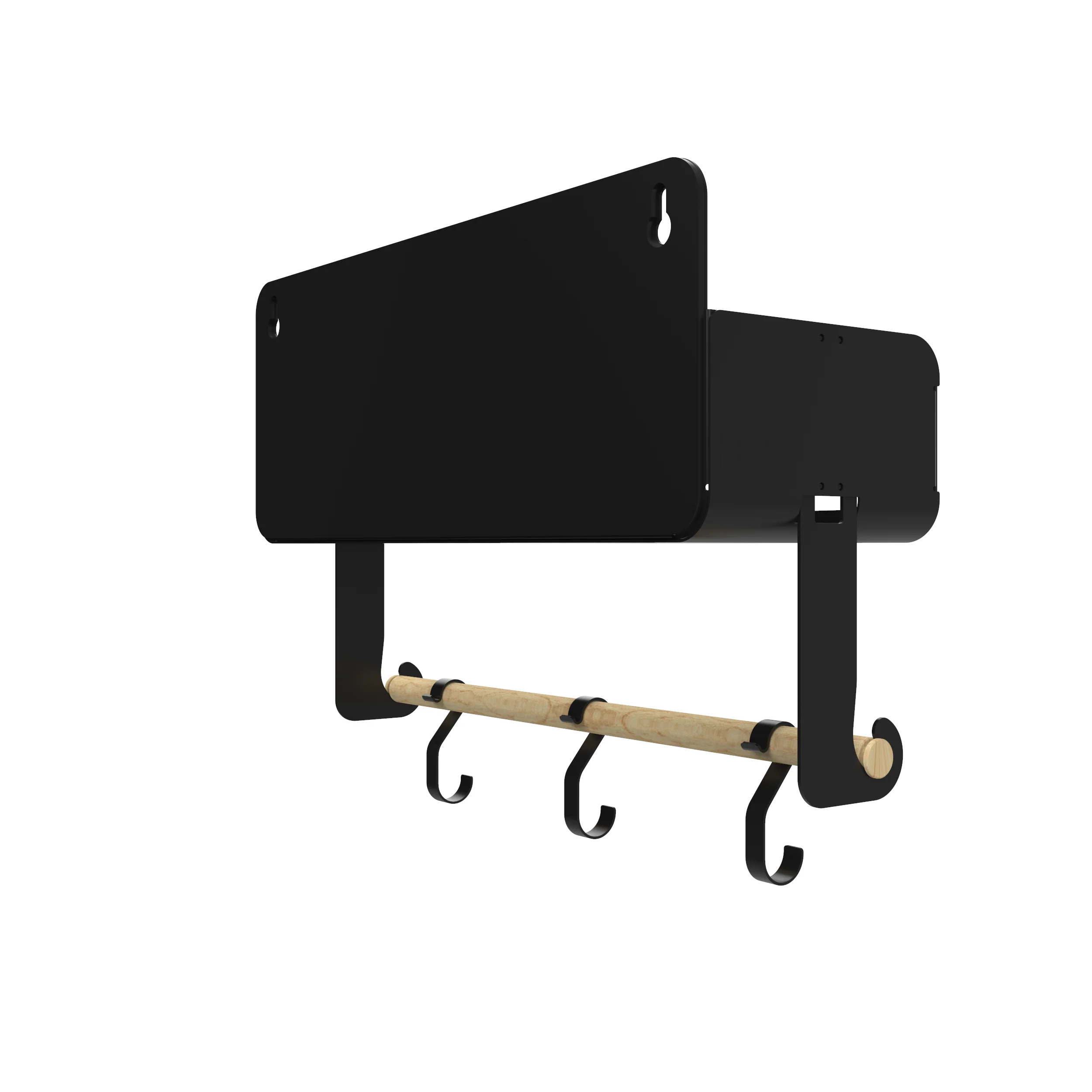 Black Hanging / Magnetic Rack System-Shelf W/Brackets - Image 29