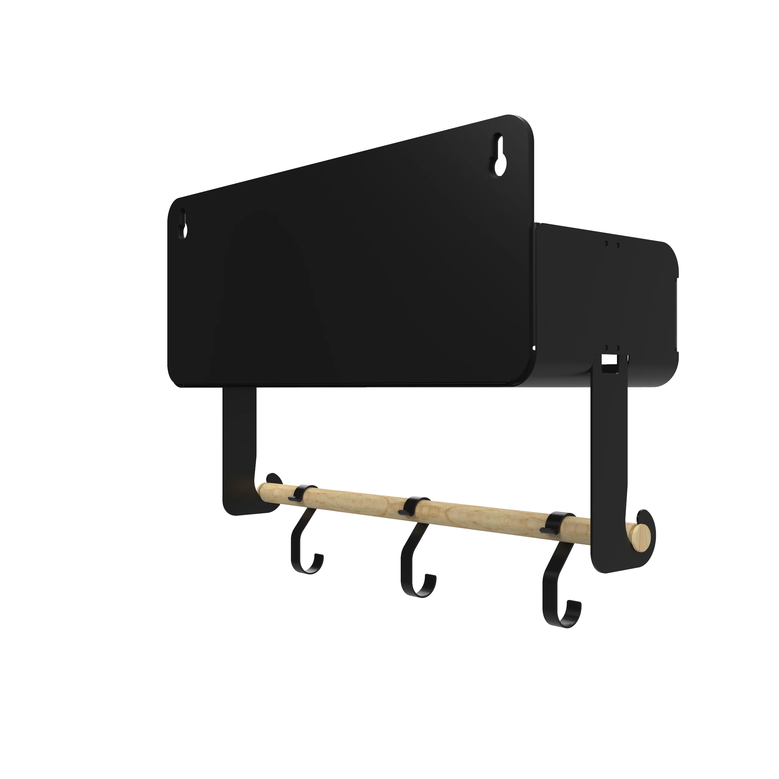 Black Hanging / Magnetic Rack System-Shelf W/Brackets - Image 30