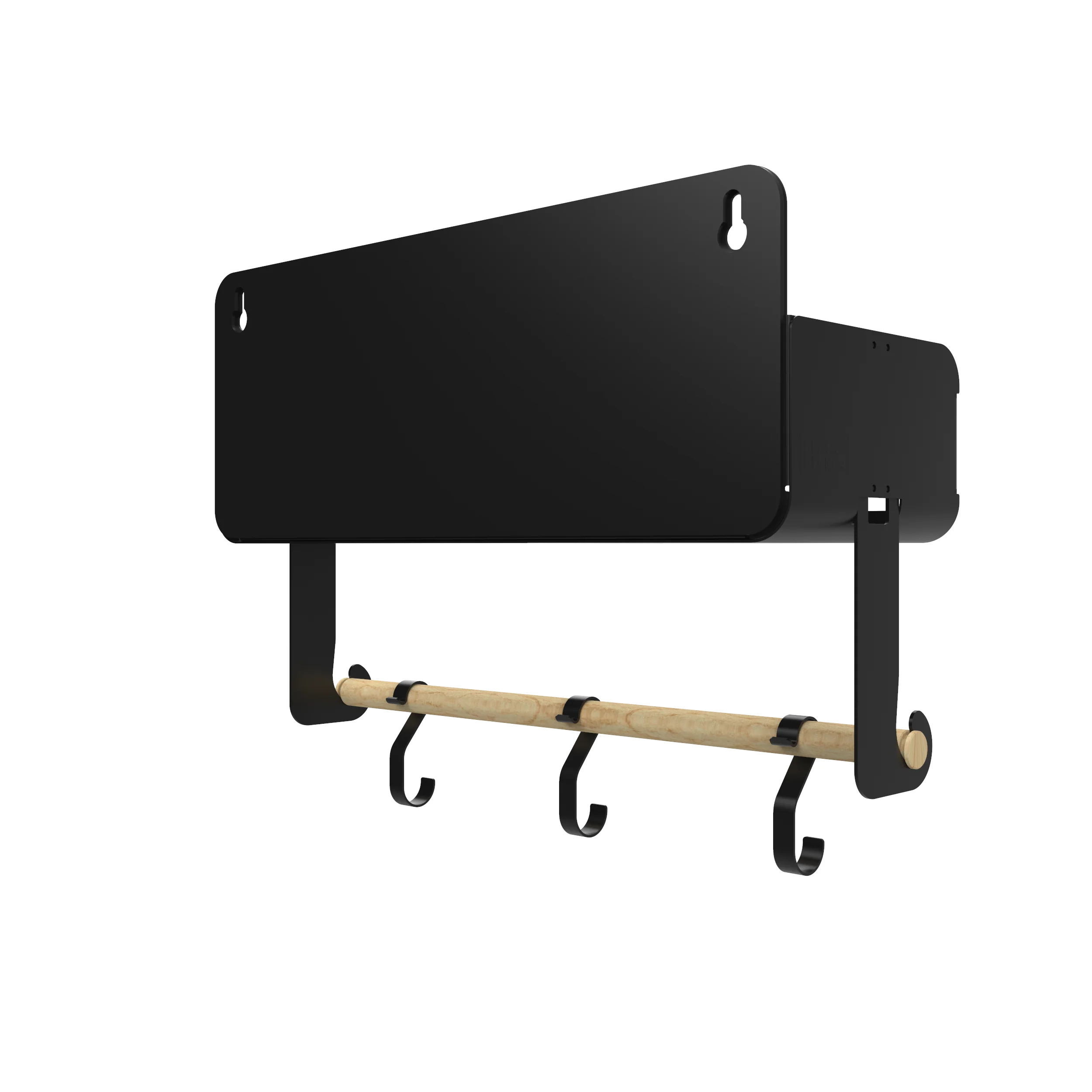 Black Hanging / Magnetic Rack System-Shelf W/Brackets - Image 31