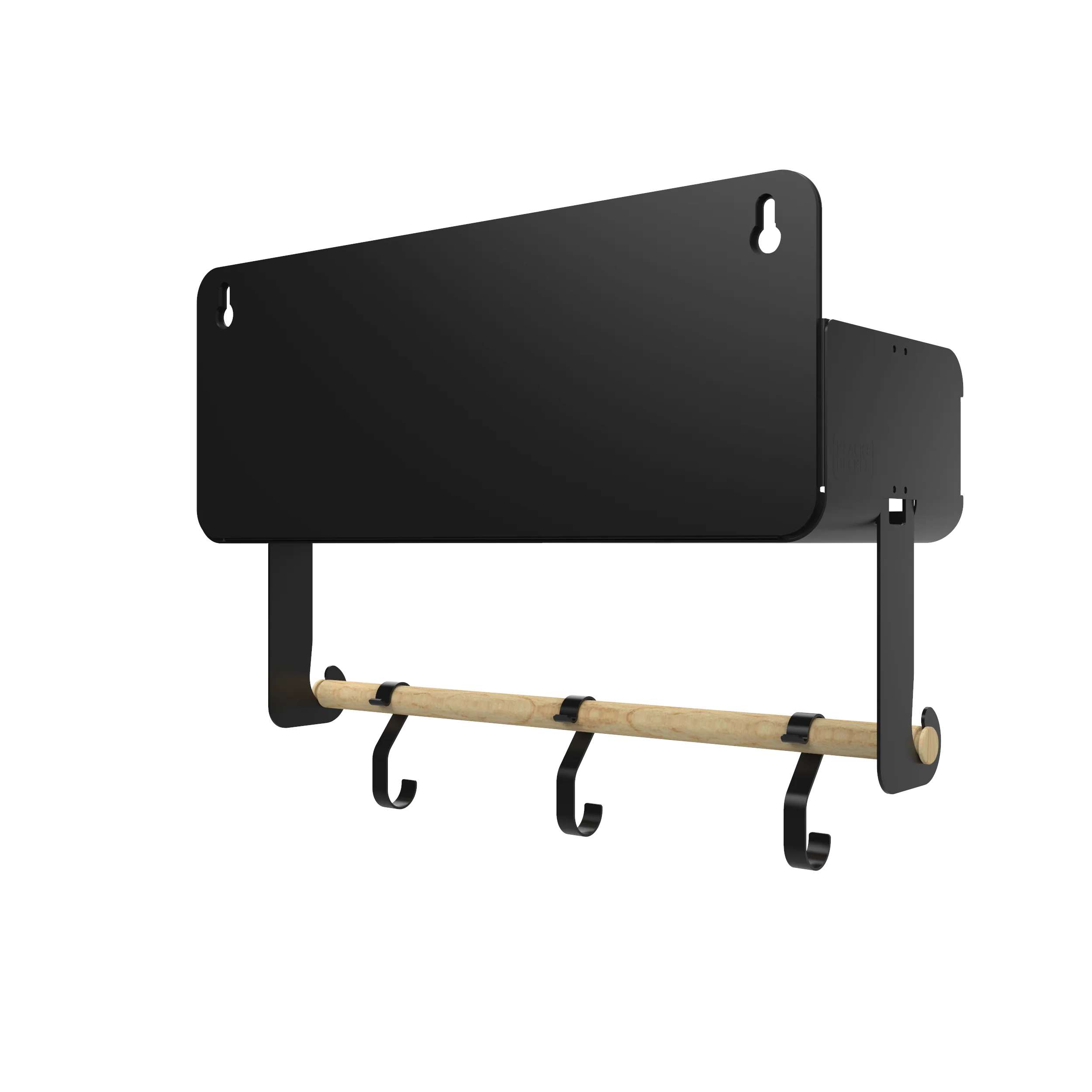 Black Hanging / Magnetic Rack System-Shelf W/Brackets - Image 32