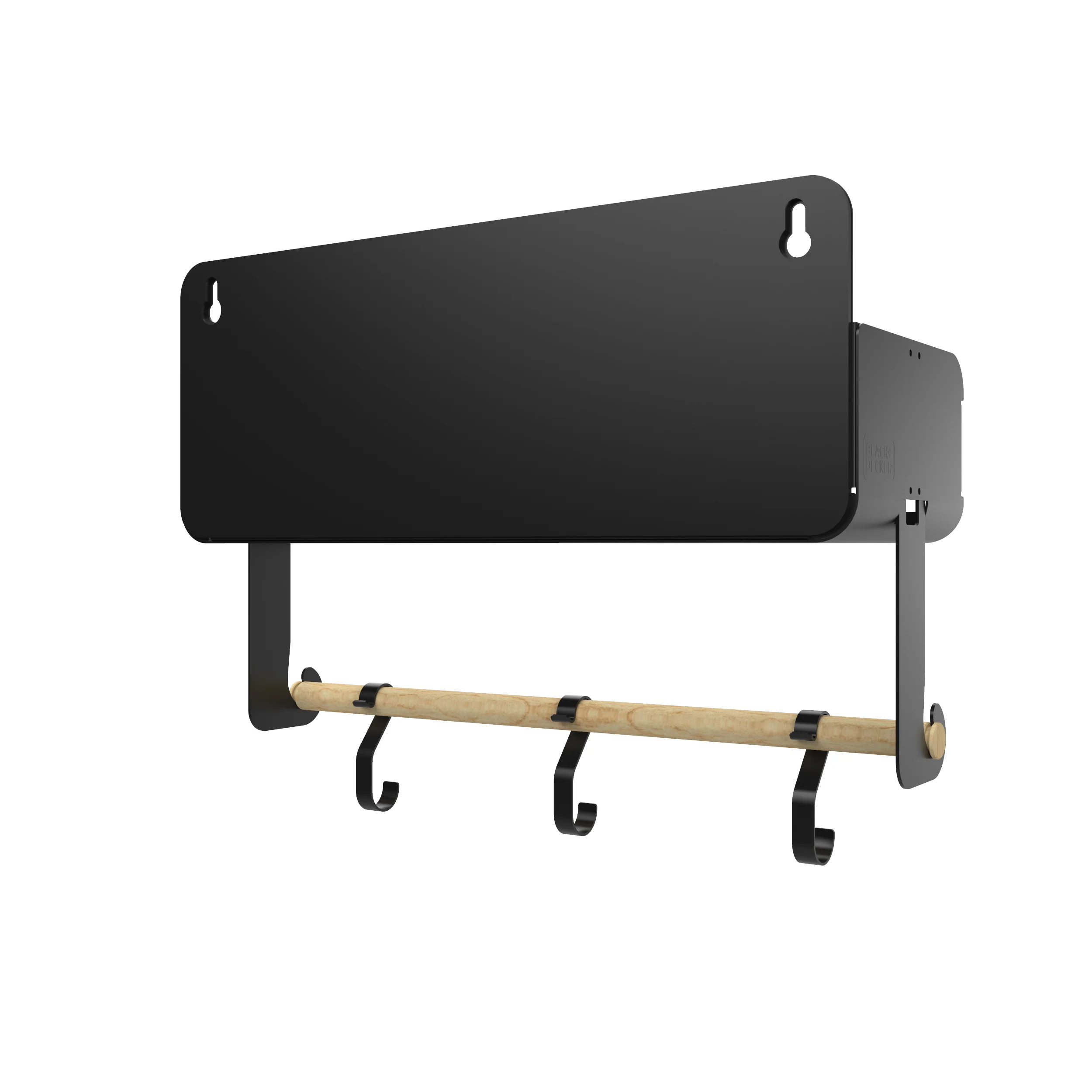 Black Hanging / Magnetic Rack System-Shelf W/Brackets - Image 33
