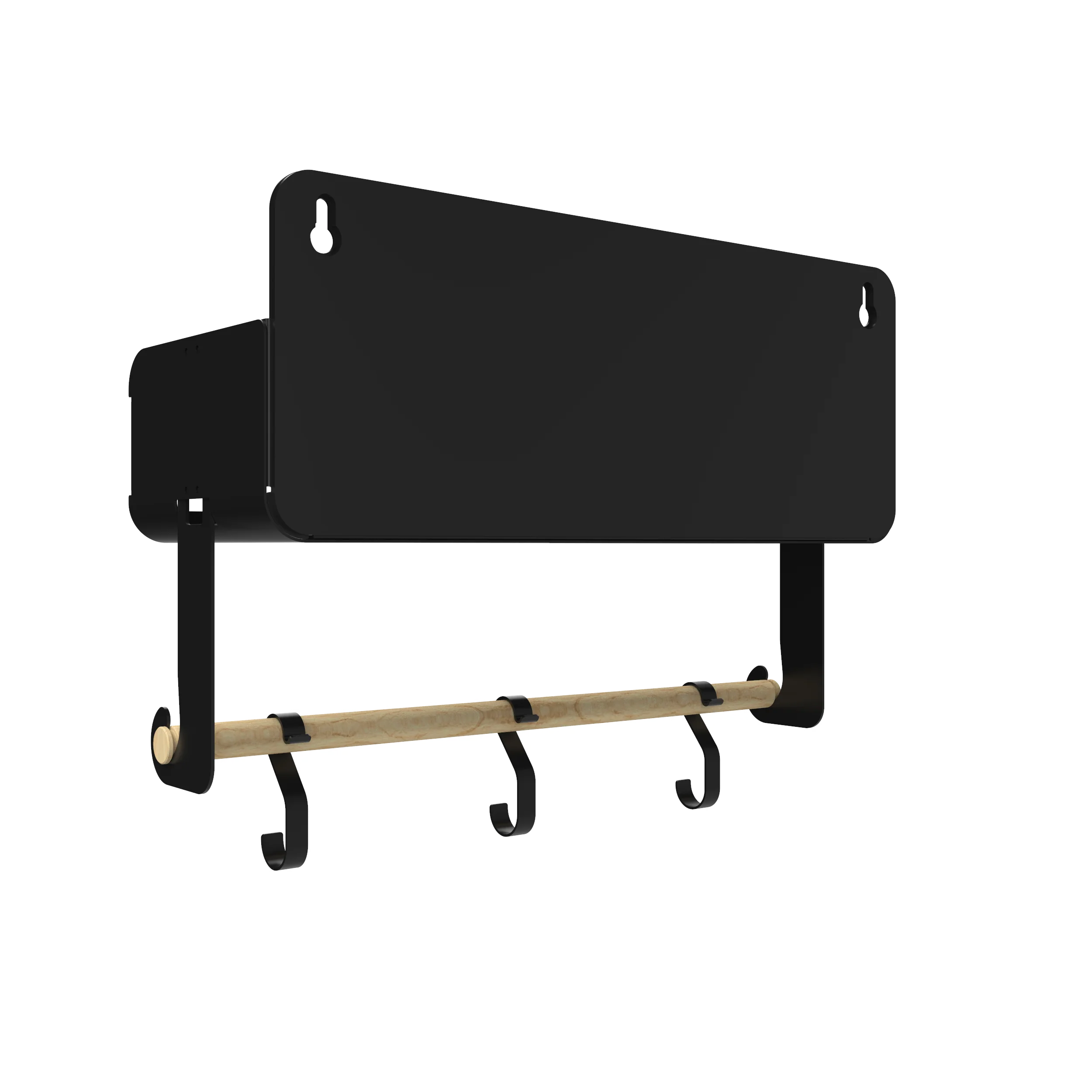 Black Hanging / Magnetic Rack System-Shelf W/Brackets - Image 47
