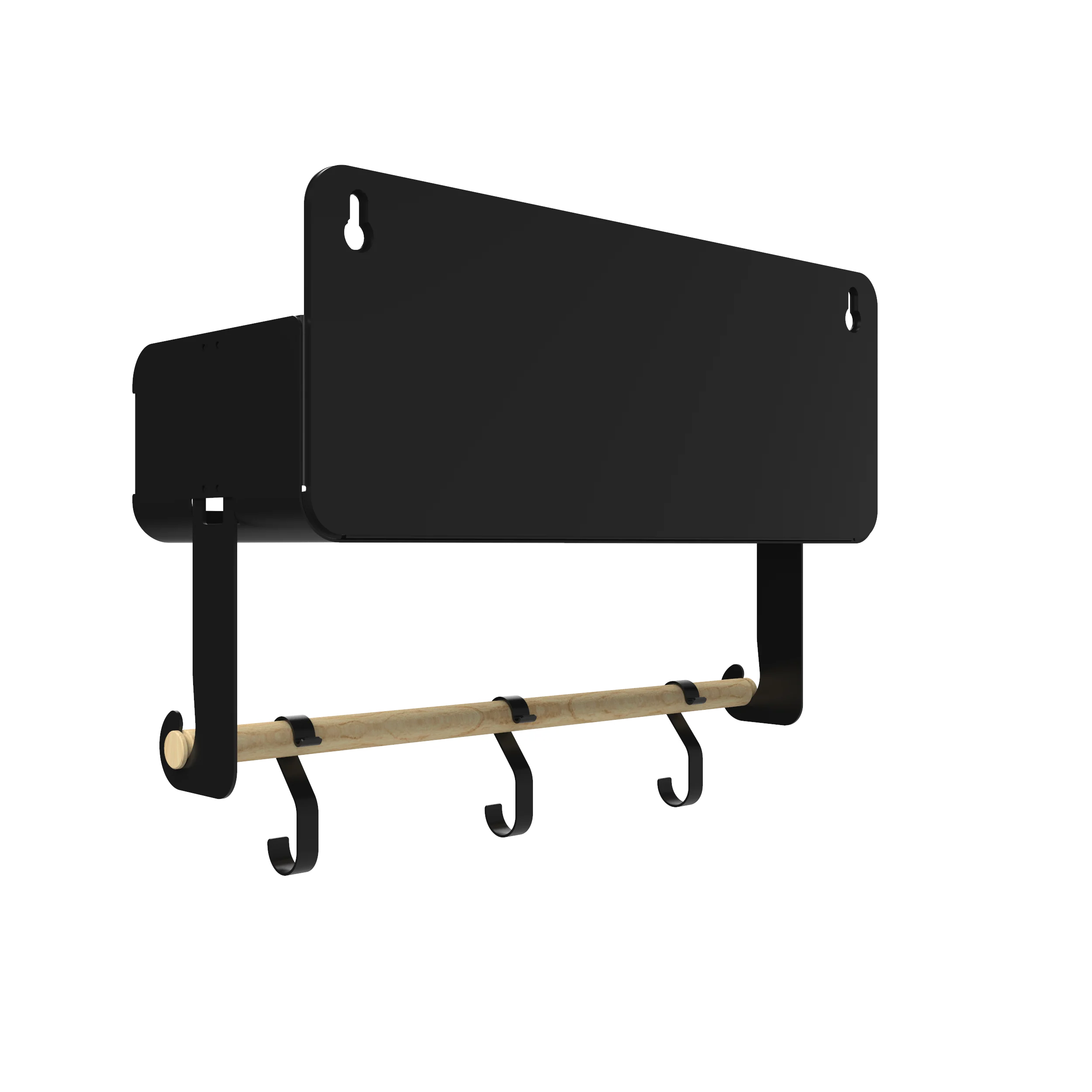 Black Hanging / Magnetic Rack System-Shelf W/Brackets - Image 48