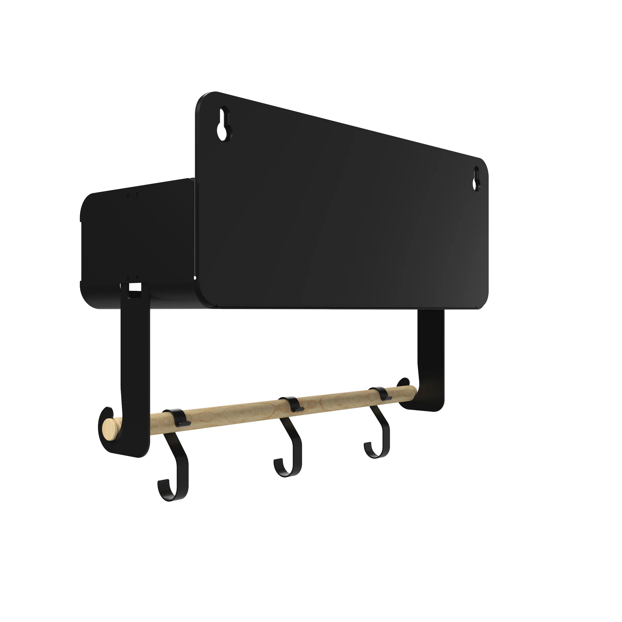 Black Hanging / Magnetic Rack System-Shelf W/Brackets - Image 49