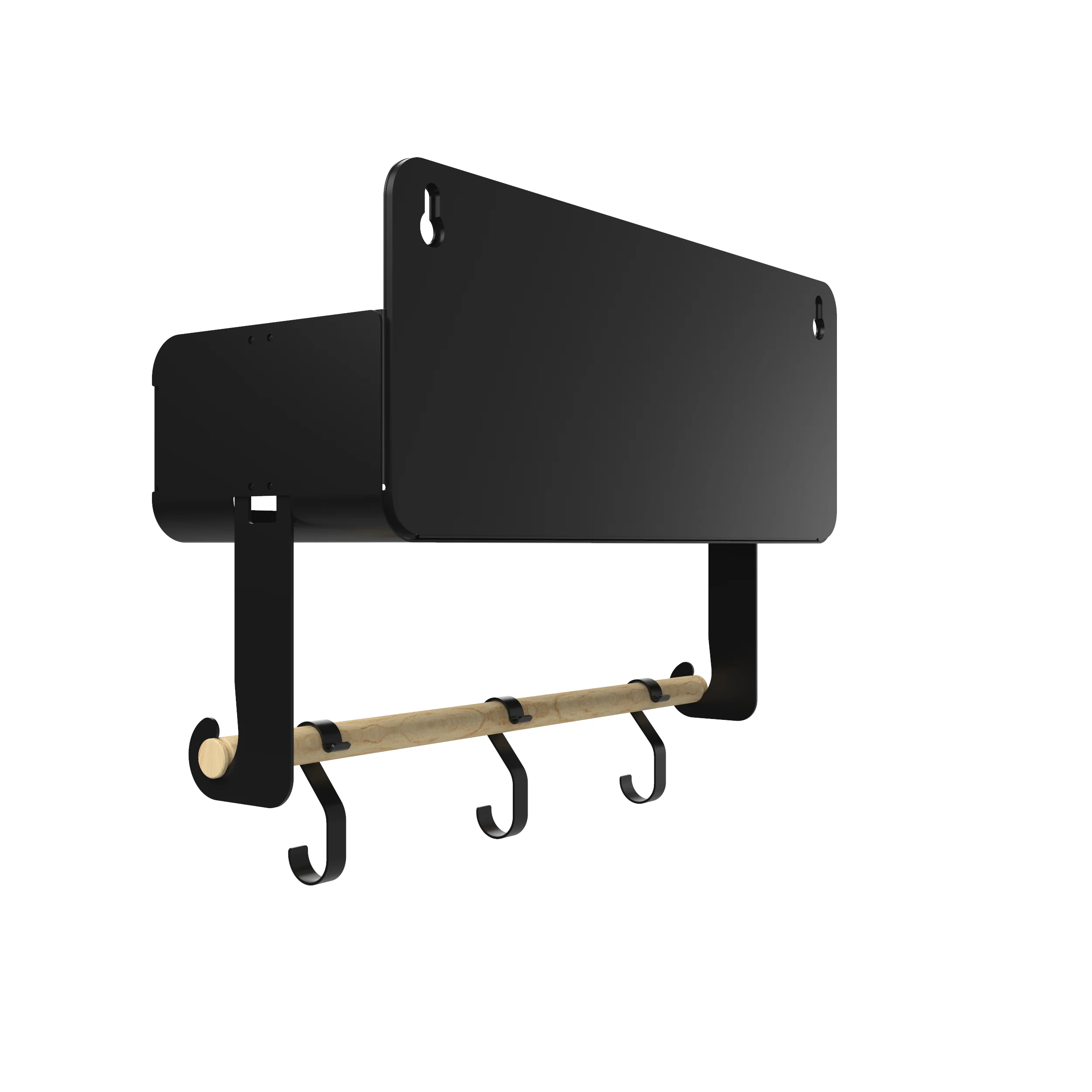 Black Hanging / Magnetic Rack System-Shelf W/Brackets - Image 50