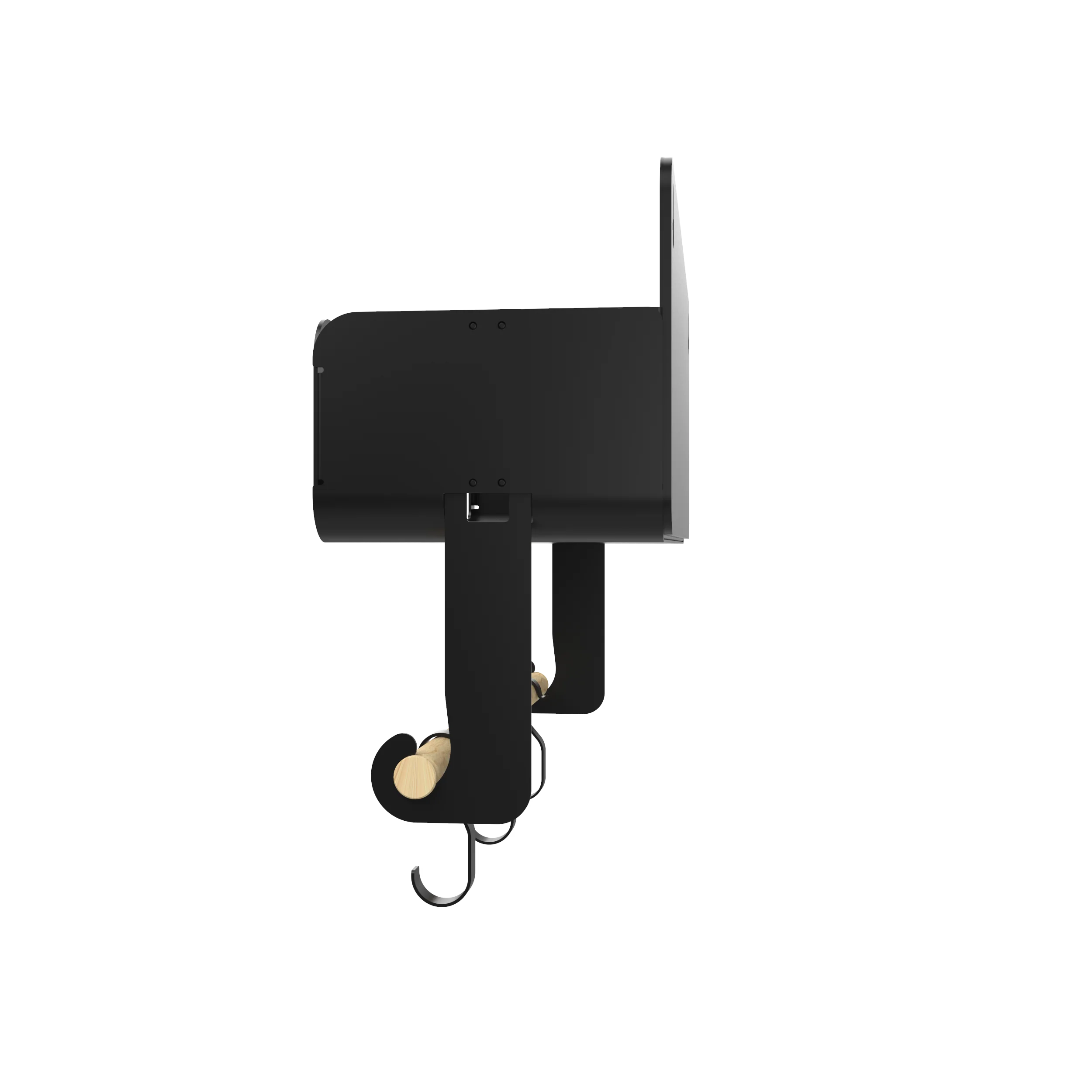 Black Hanging / Magnetic Rack System-Shelf W/Brackets - Image 56