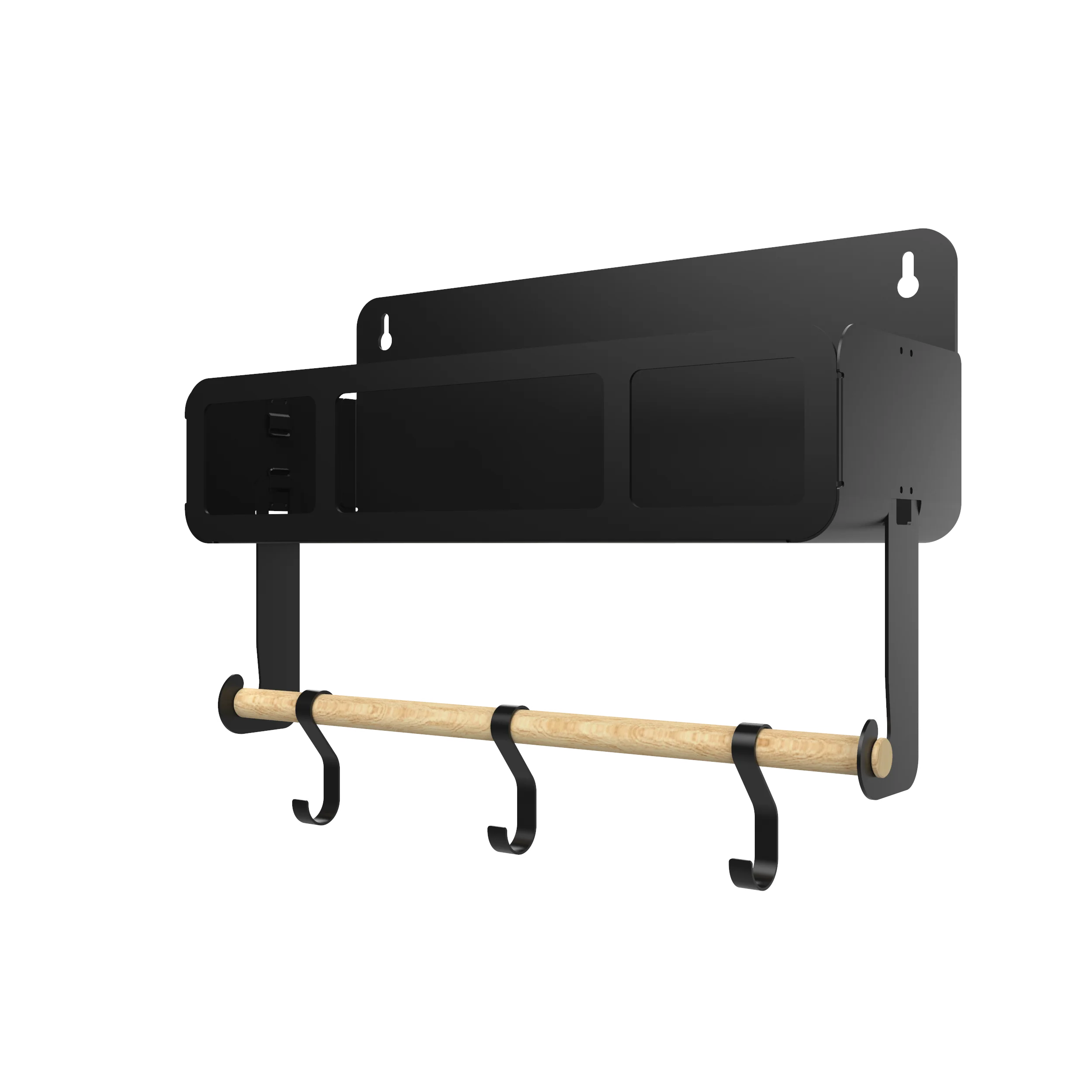 Black Hanging / Magnetic Rack System-Shelf W/Brackets - Image 68