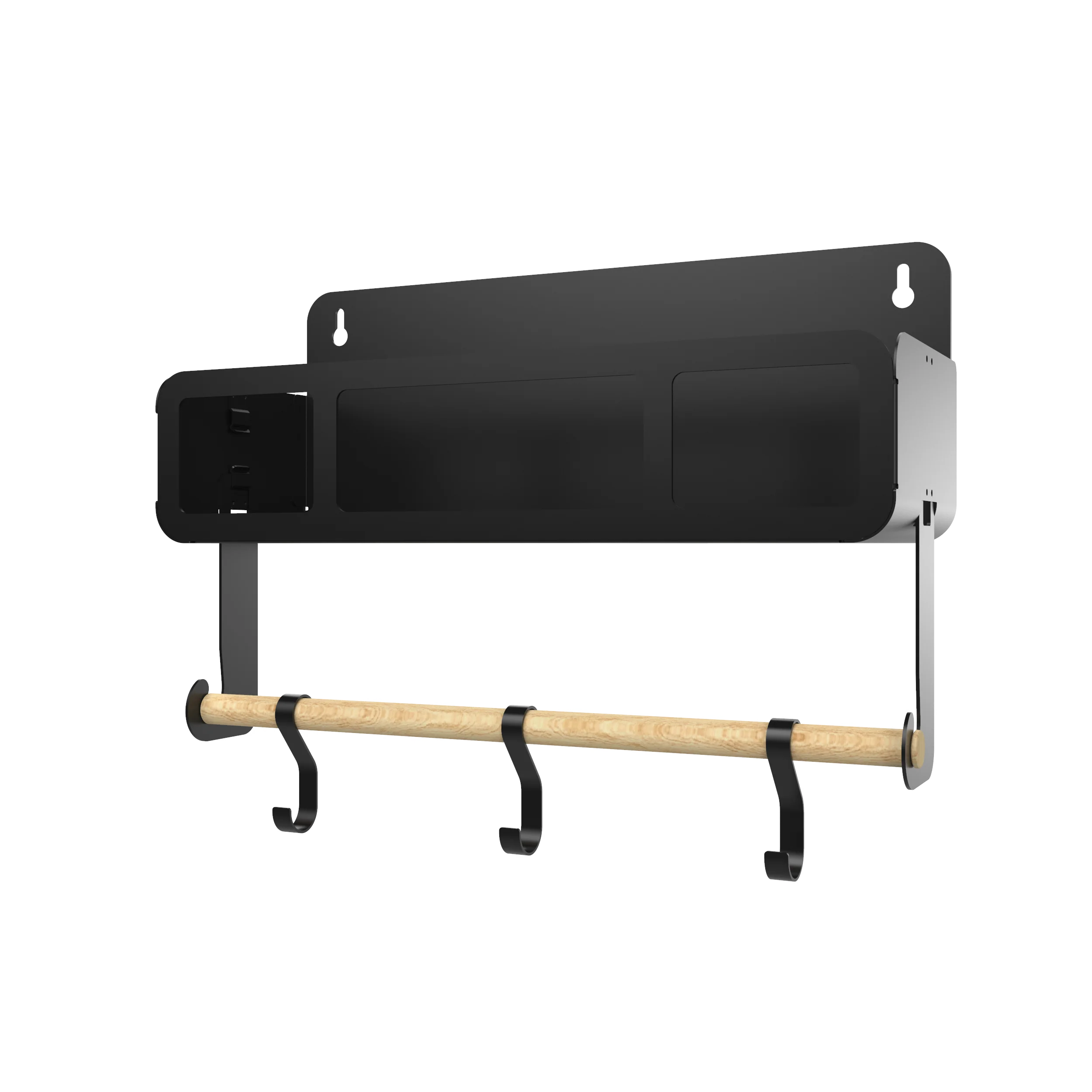 Black Hanging / Magnetic Rack System-Shelf W/Brackets - Image 70