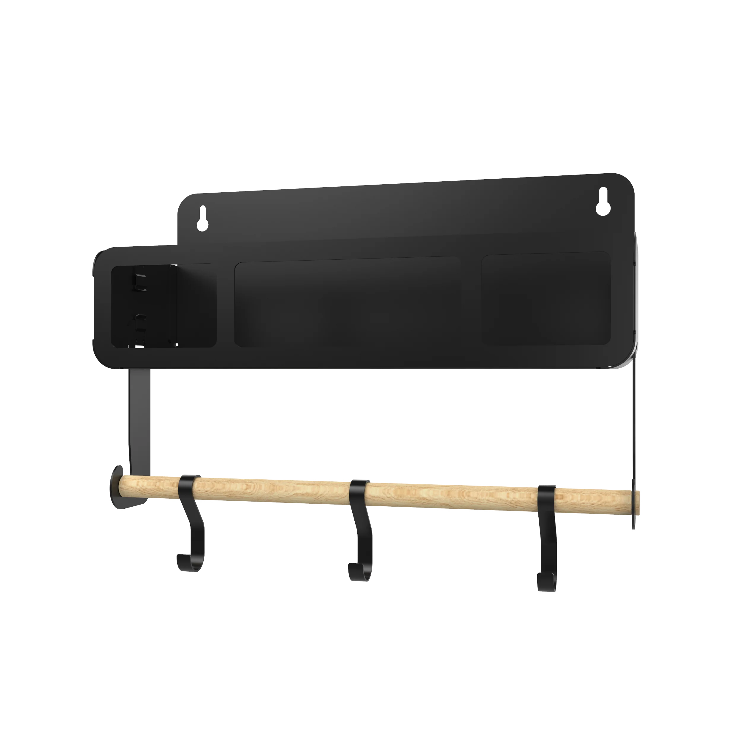 Black Hanging / Magnetic Rack System-Shelf W/Brackets - Image 72