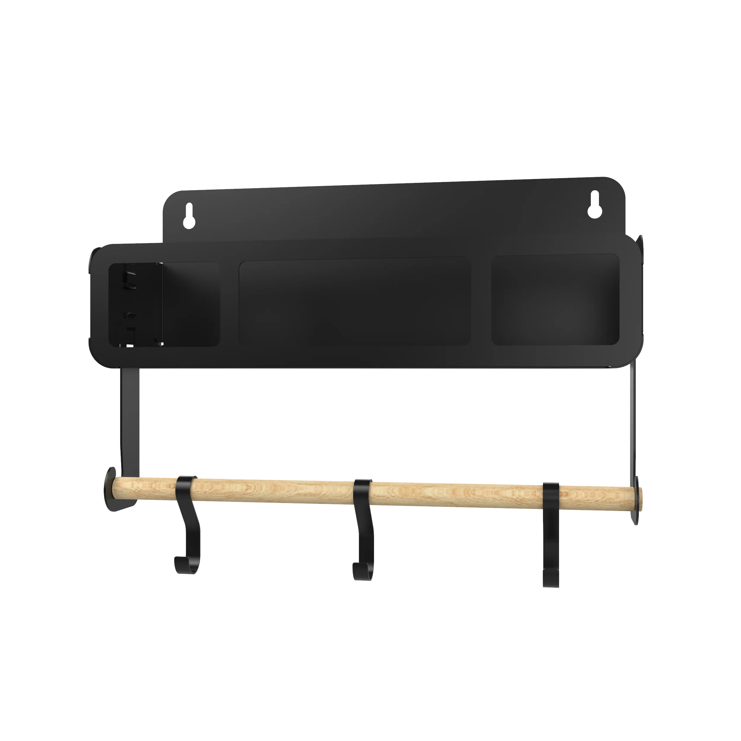 Black Hanging / Magnetic Rack System-Shelf W/Brackets - Image 73