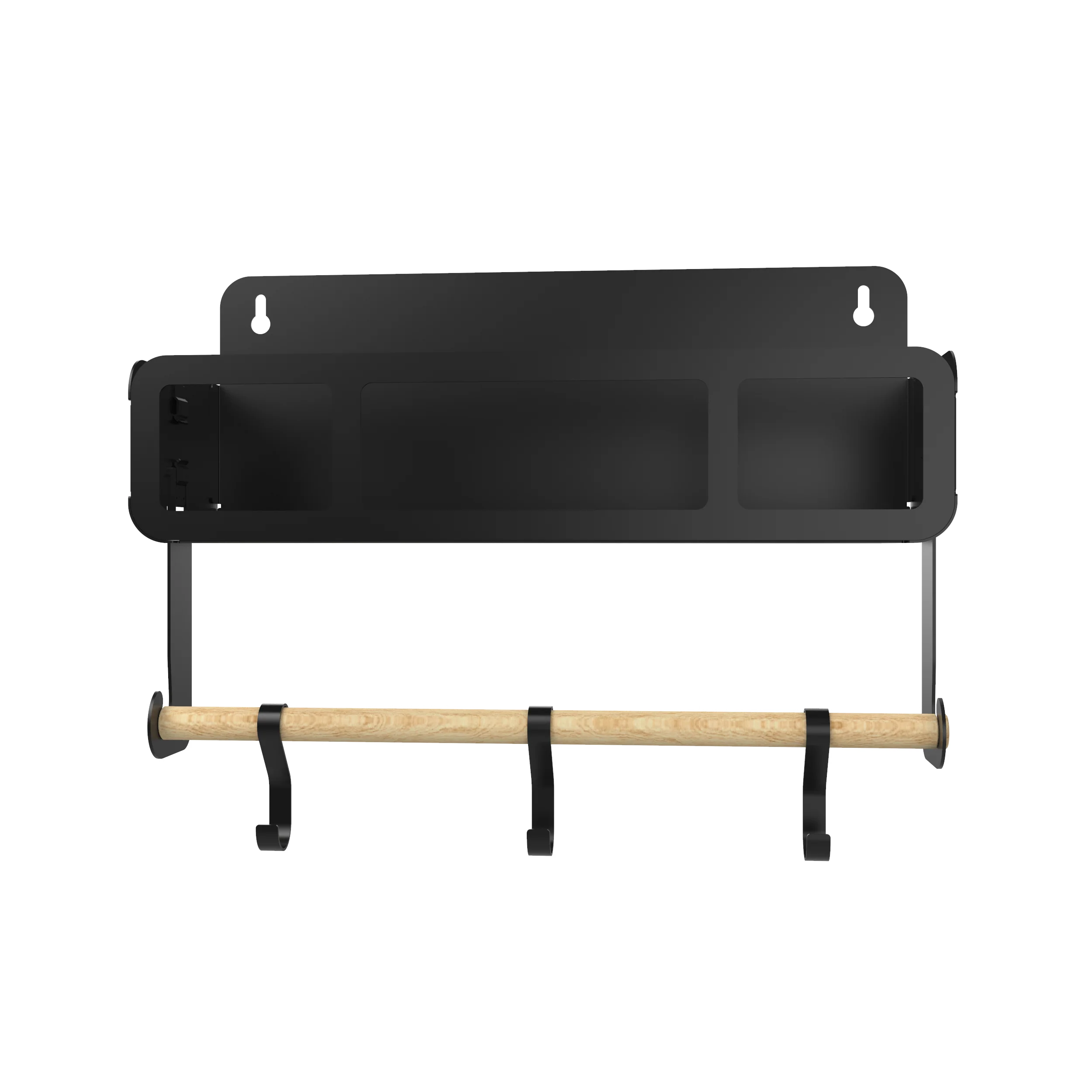 Black Hanging / Magnetic Rack System-Shelf W/Brackets - Image 74