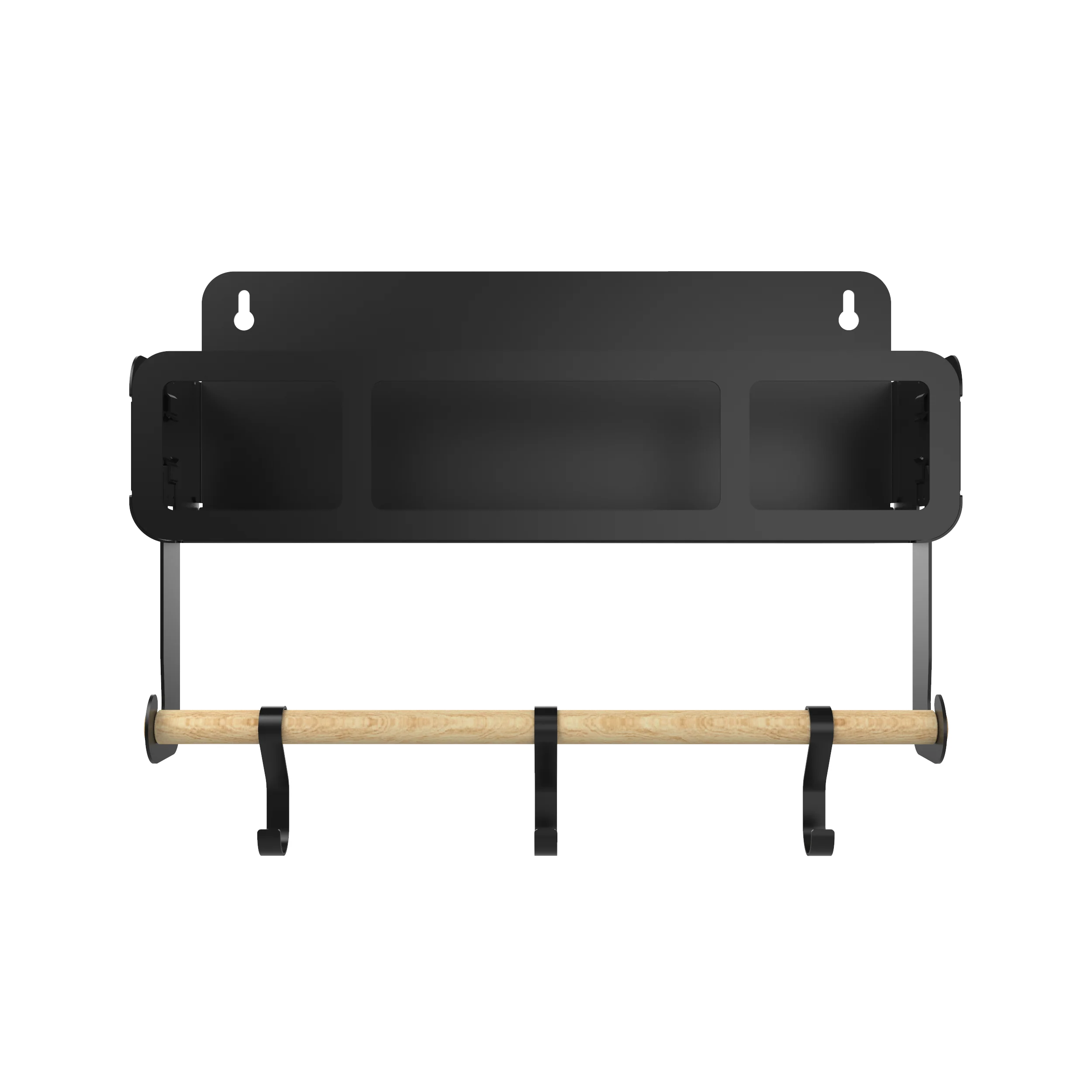 Black Hanging / Magnetic Rack System-Shelf W/Brackets - Image 75