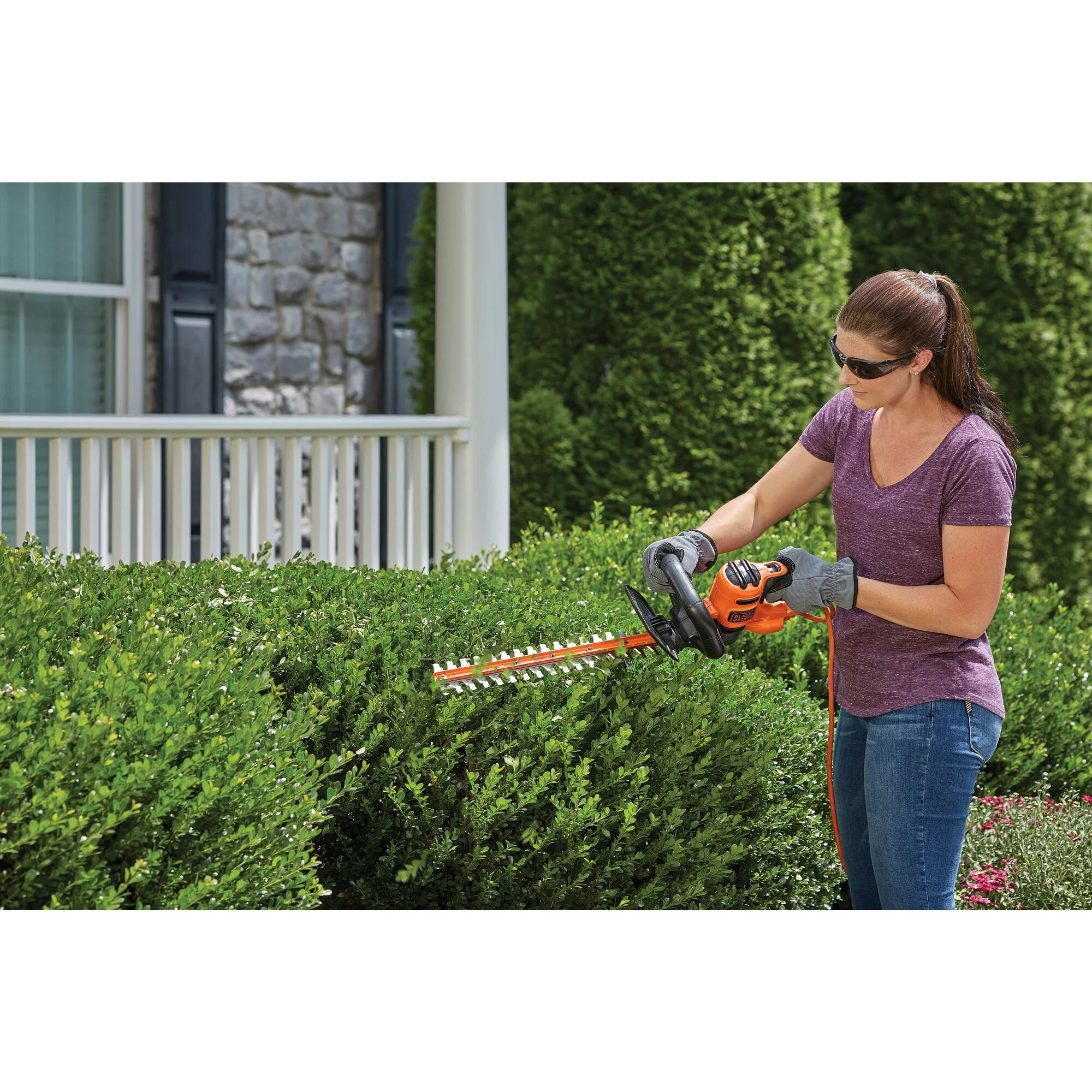 Electric Hedge Trimmer, 22-Inch - Image 3