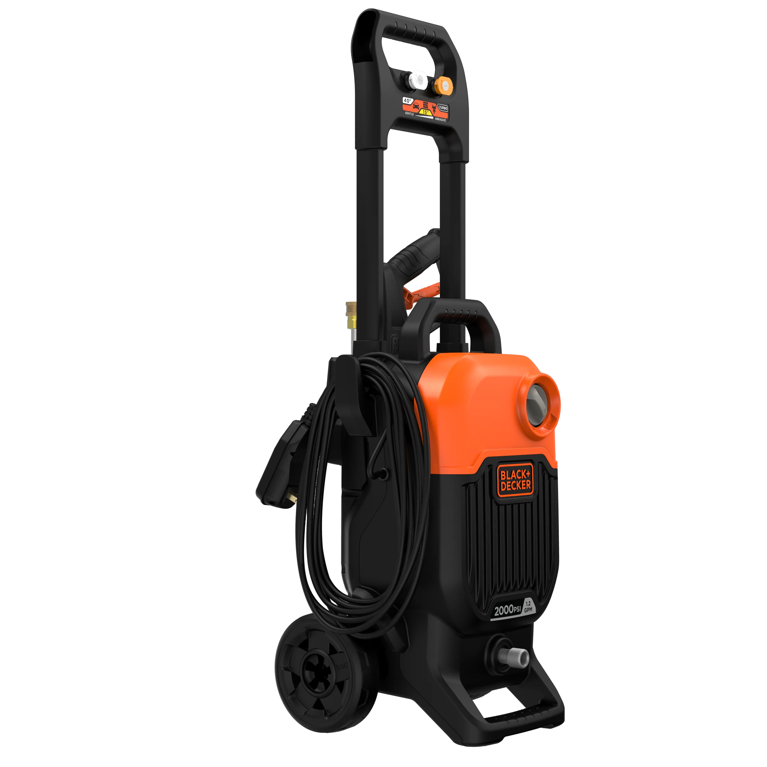 2,000 MAX psi* 1.2 gpm* Electric Cold Water Pressure Washer - Image 3