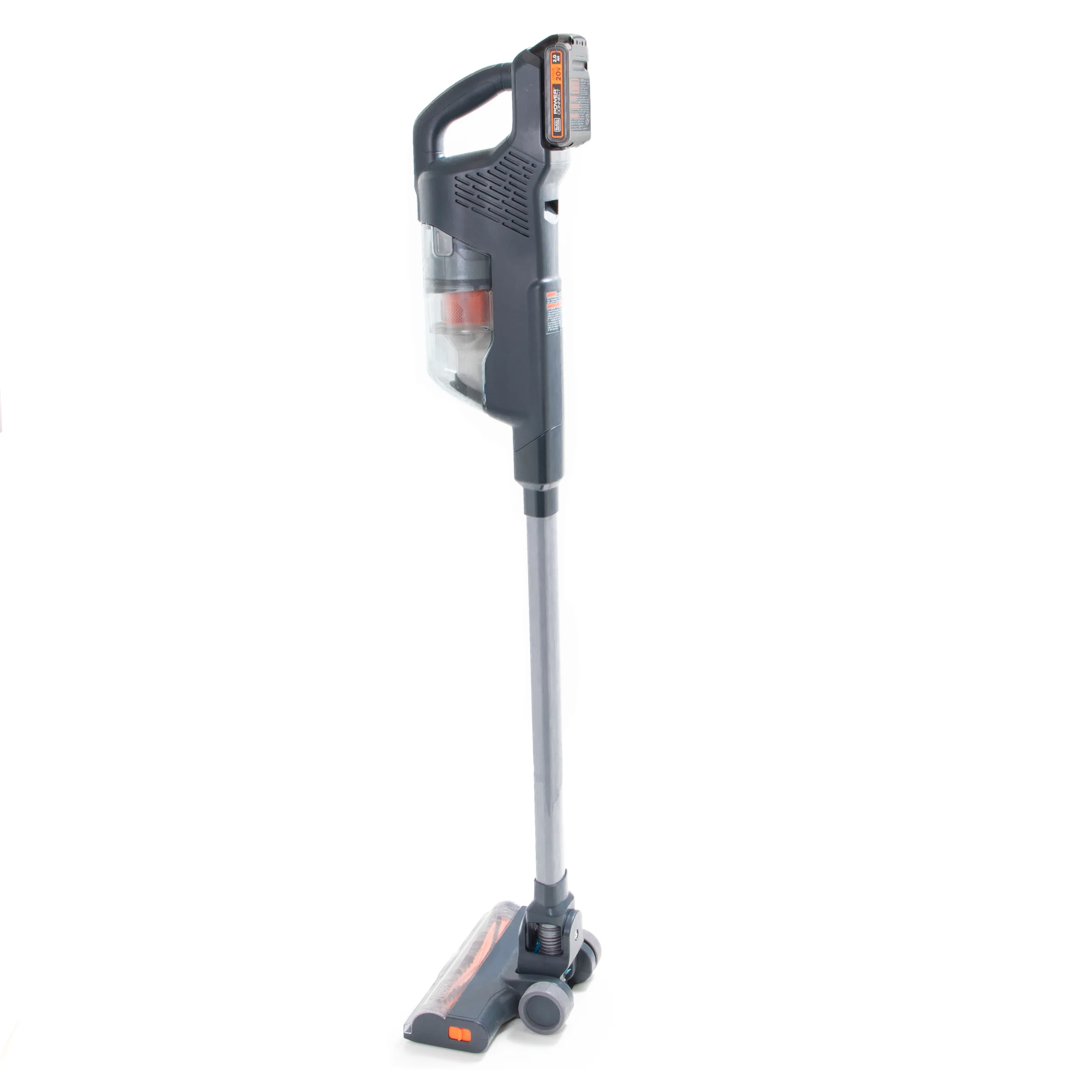 POWERSERIES+™ 20V MAX* Cordless Stick Vacuum Kit, Gray & Orange - Image 12